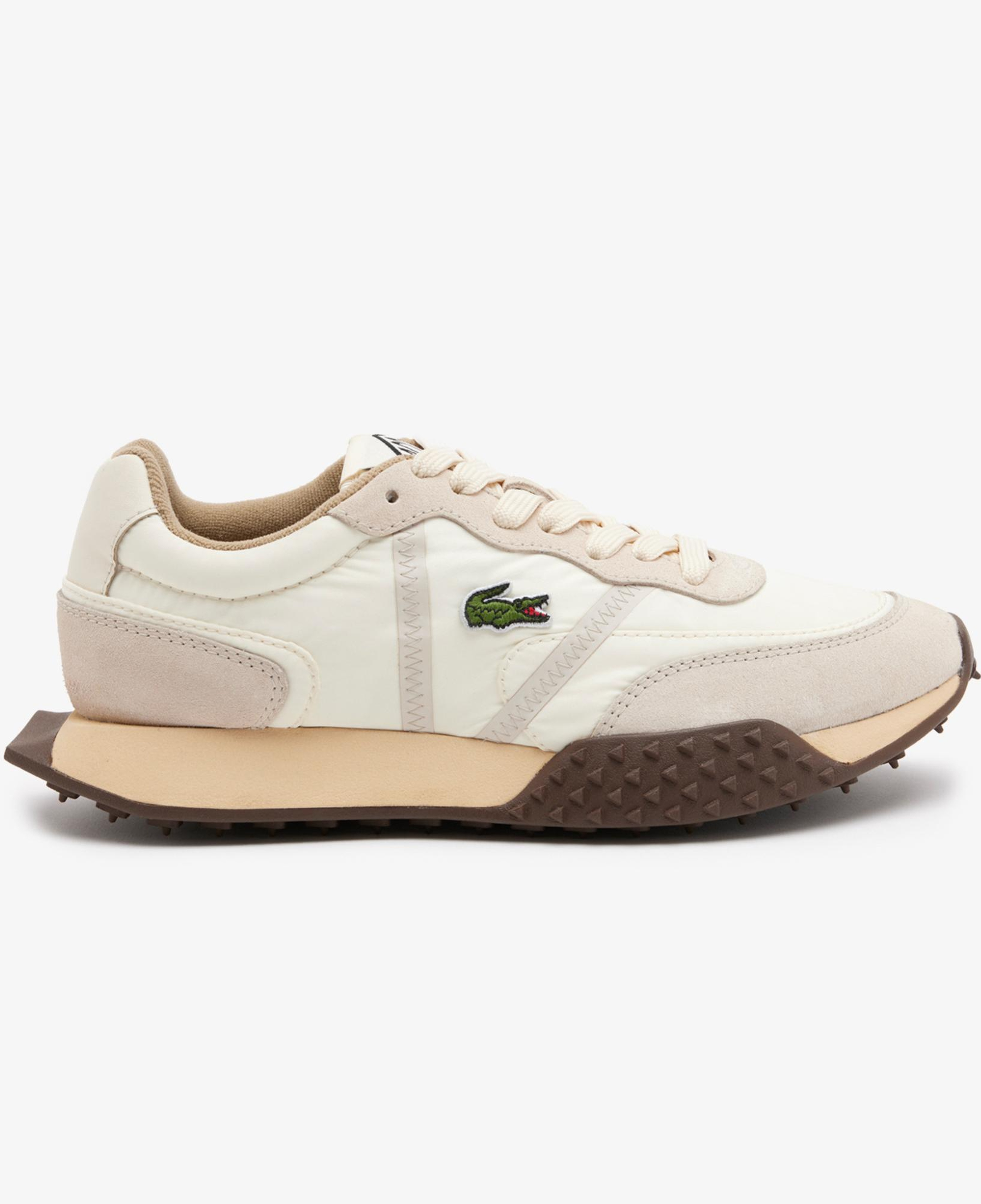 Lacoste L-Spin Deluxe 3.0 Kadın Bej Sneaker