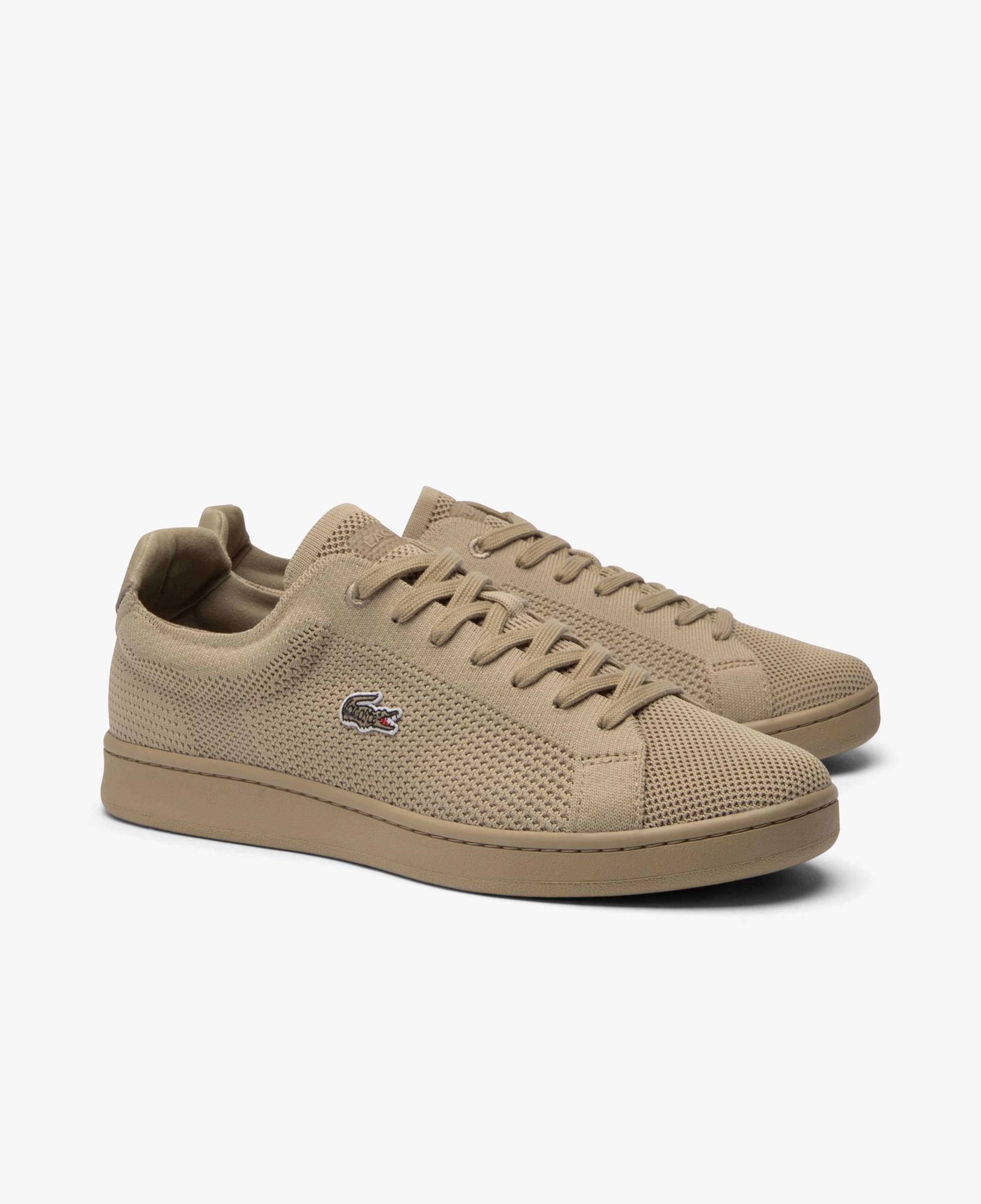 Lacoste Carnaby Piqué Erkek Kahverengi Sneaker