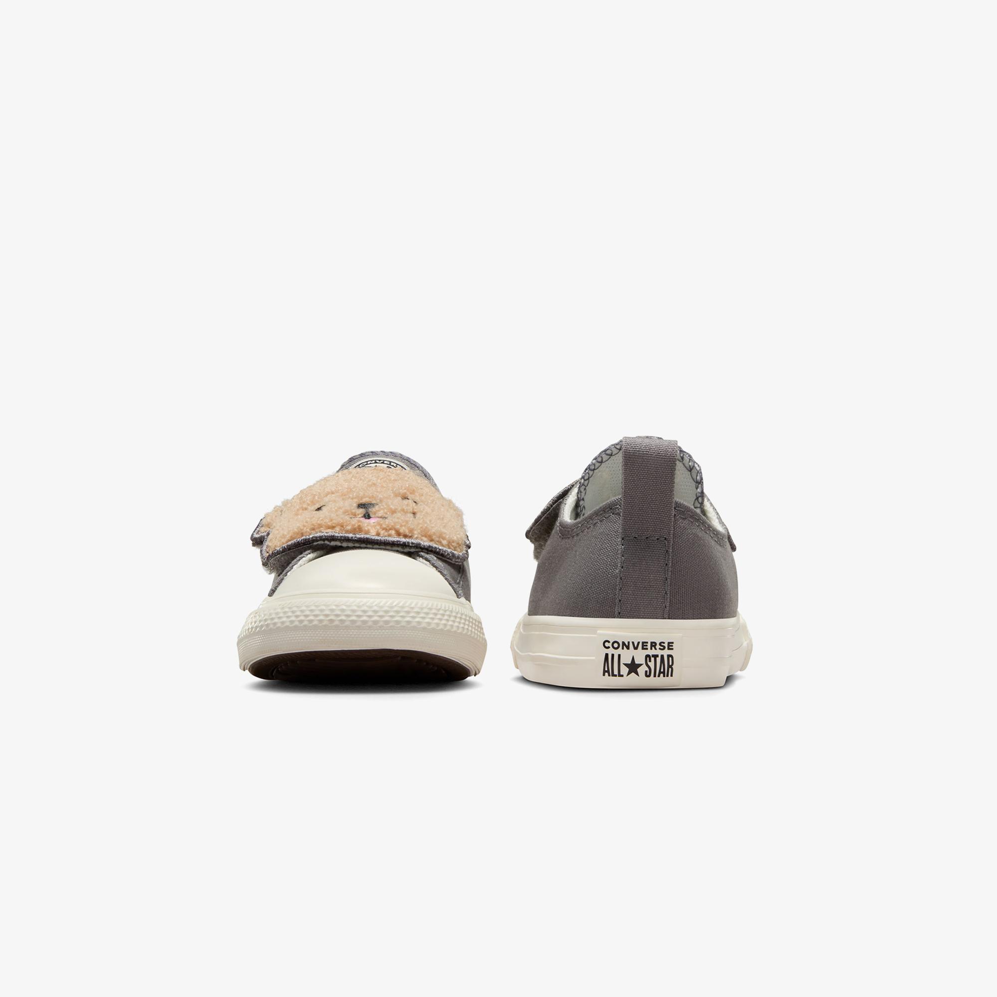 Converse Chuck Taylor All Star One Strap Çocuk Gri Sneaker