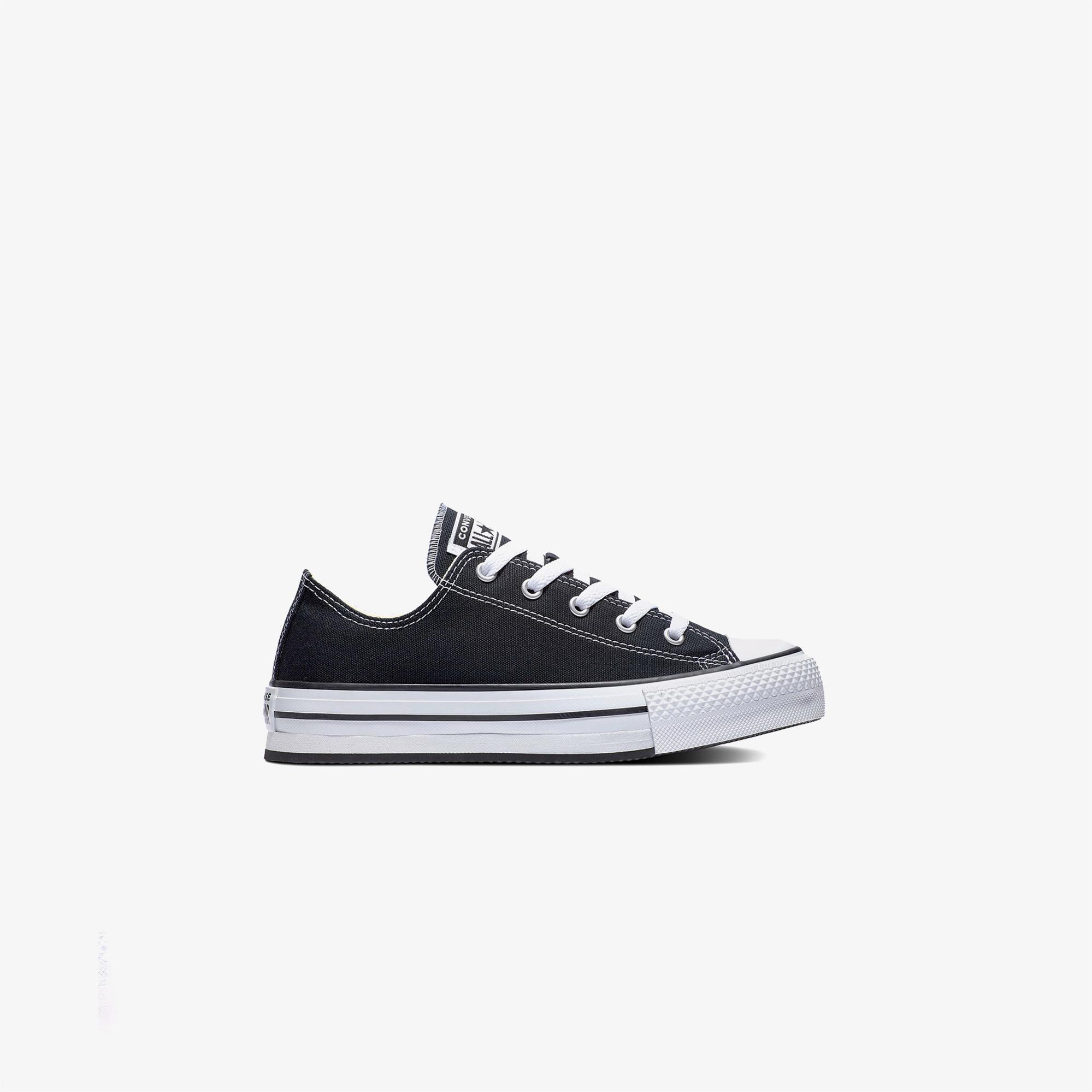 Converse Chuck Taylor All Star Eva Lift Genç Siyah Platform Sneaker