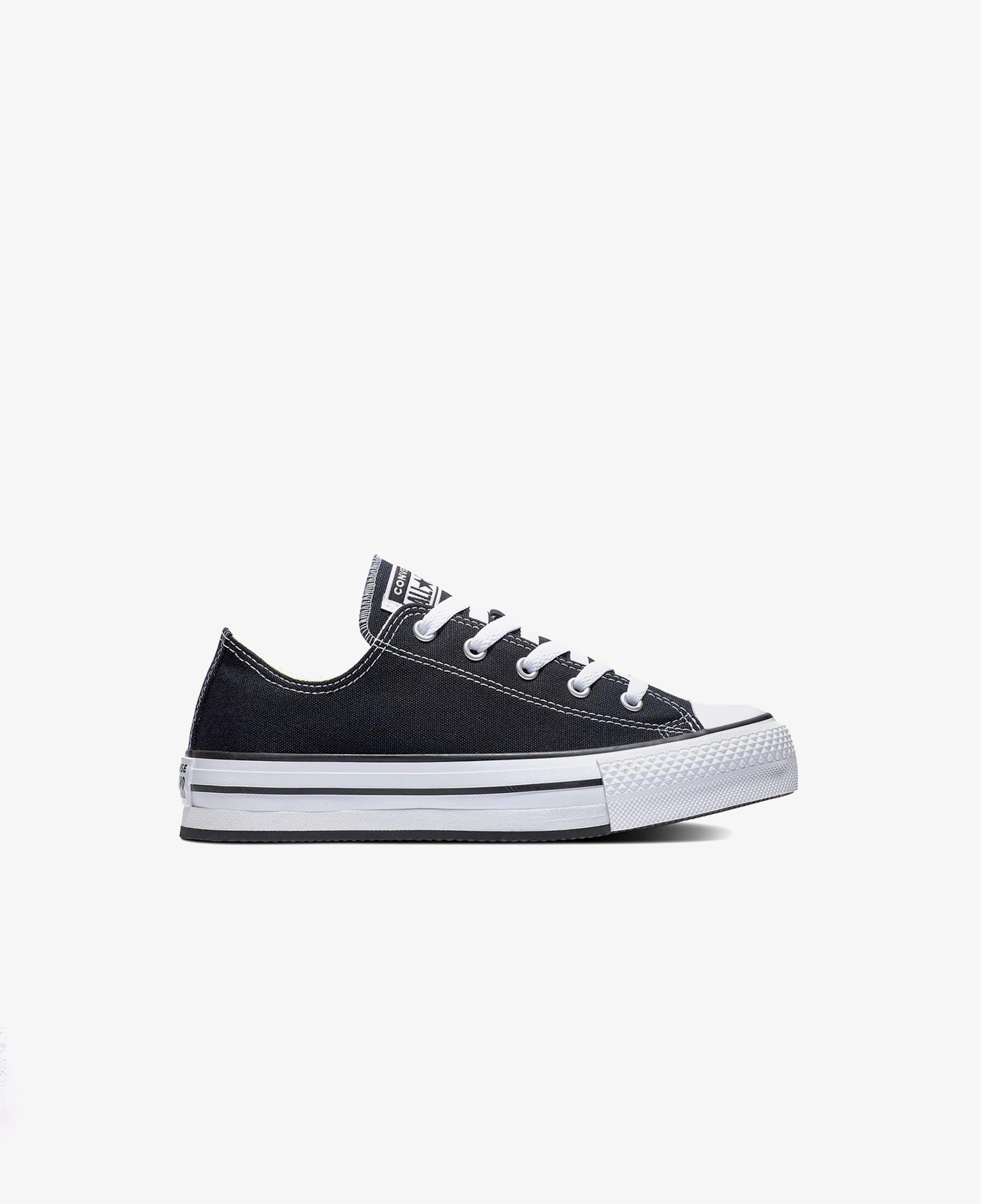 Converse Chuck Taylor All Star Eva Lift Genç Siyah Platform Sneaker