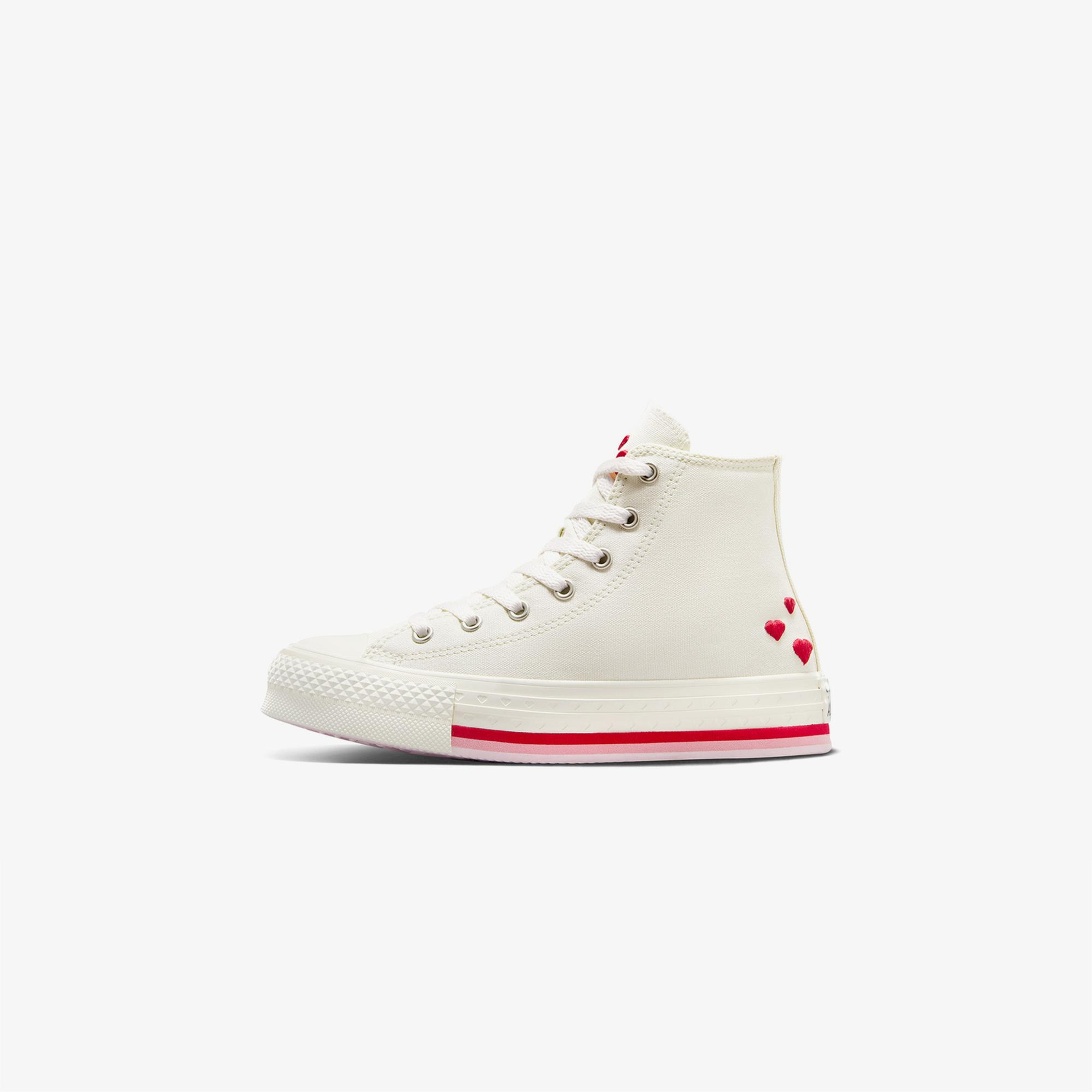 Converse Chuck Taylor All Star Valentine's Day Çocuk Beyaz Sneaker