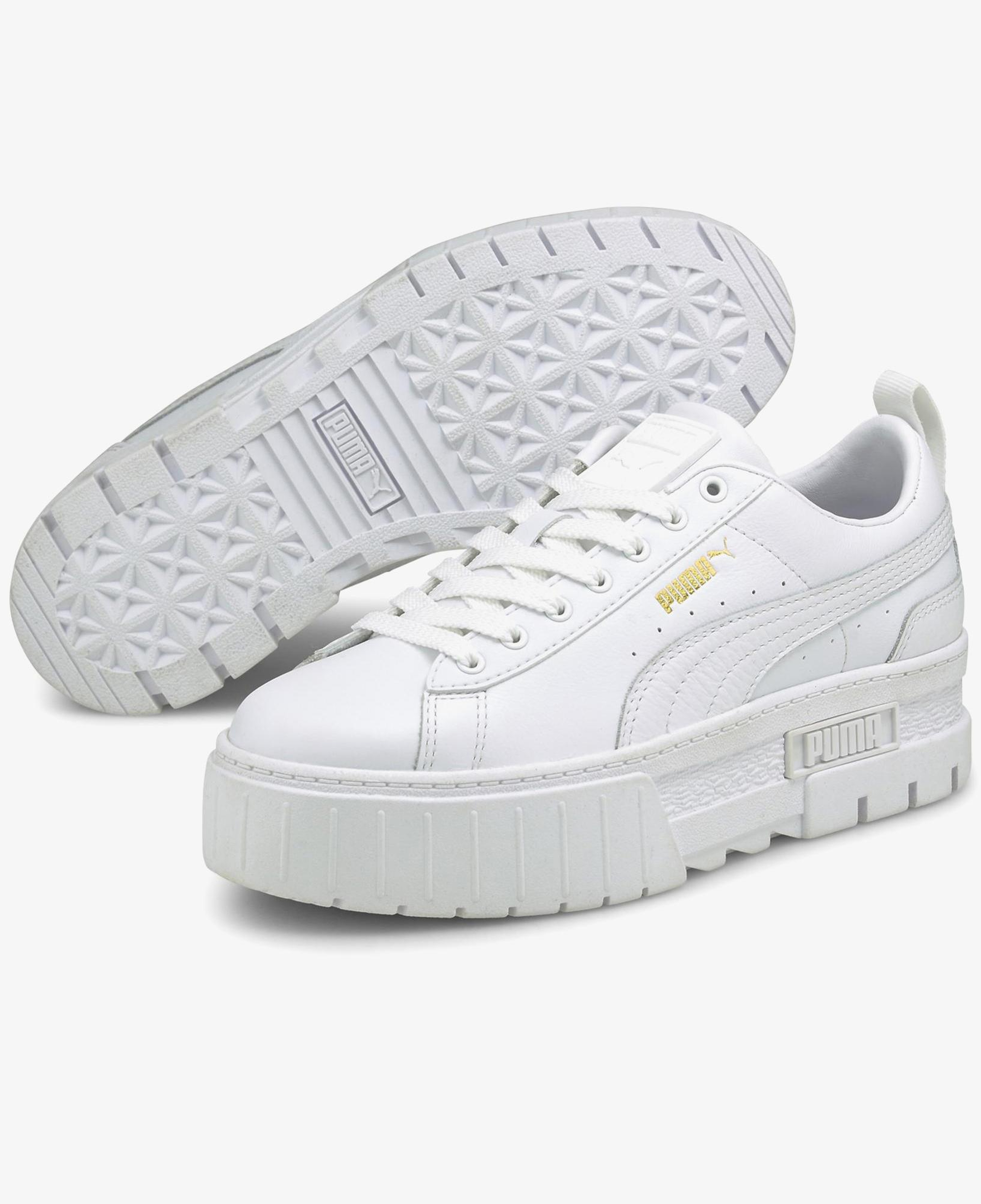 Puma Mayze Classic Kadın Beyaz Spor Ayakkabı