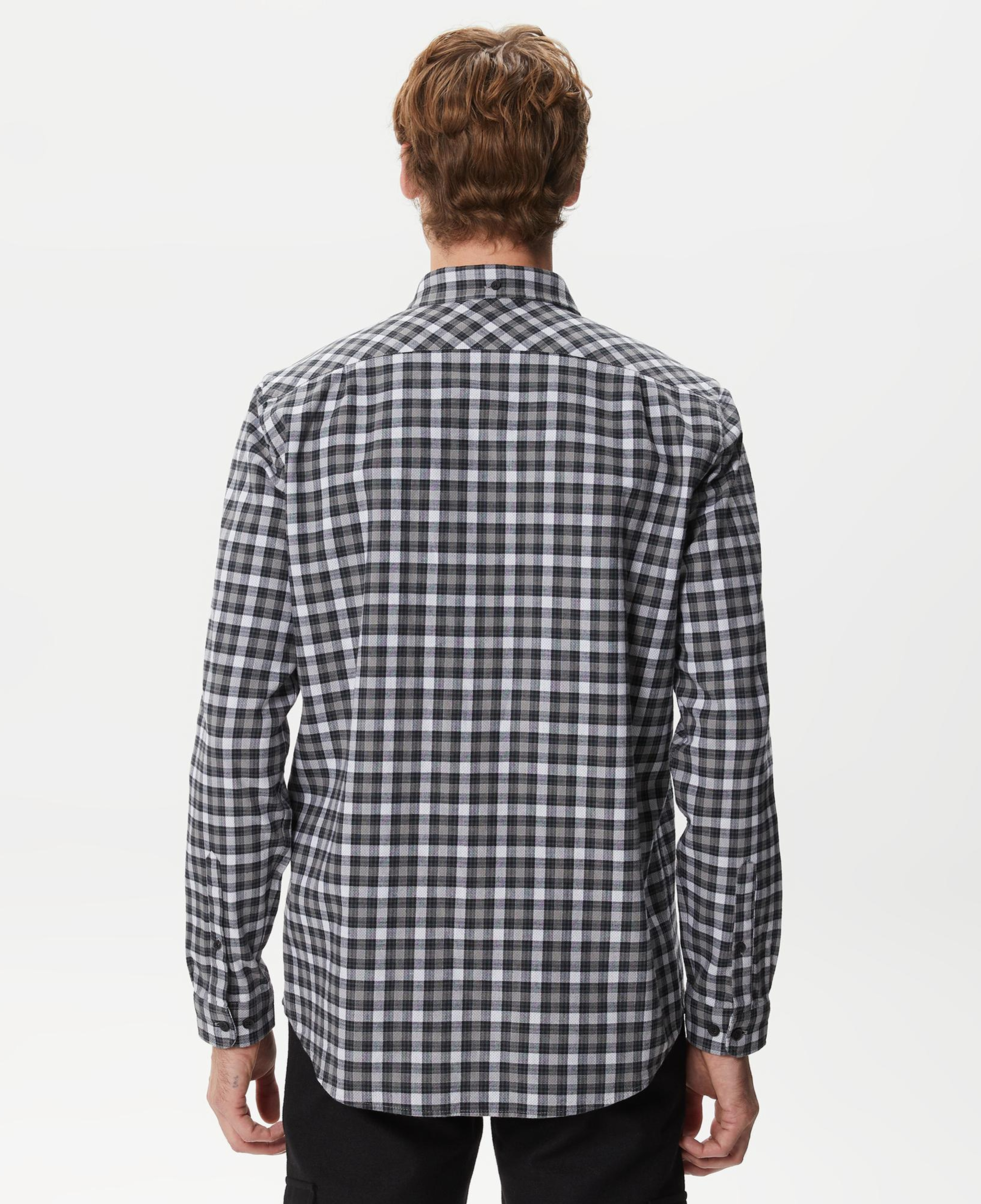 Lacoste Erkek Regular Fit Ekose Siyah Gömlek