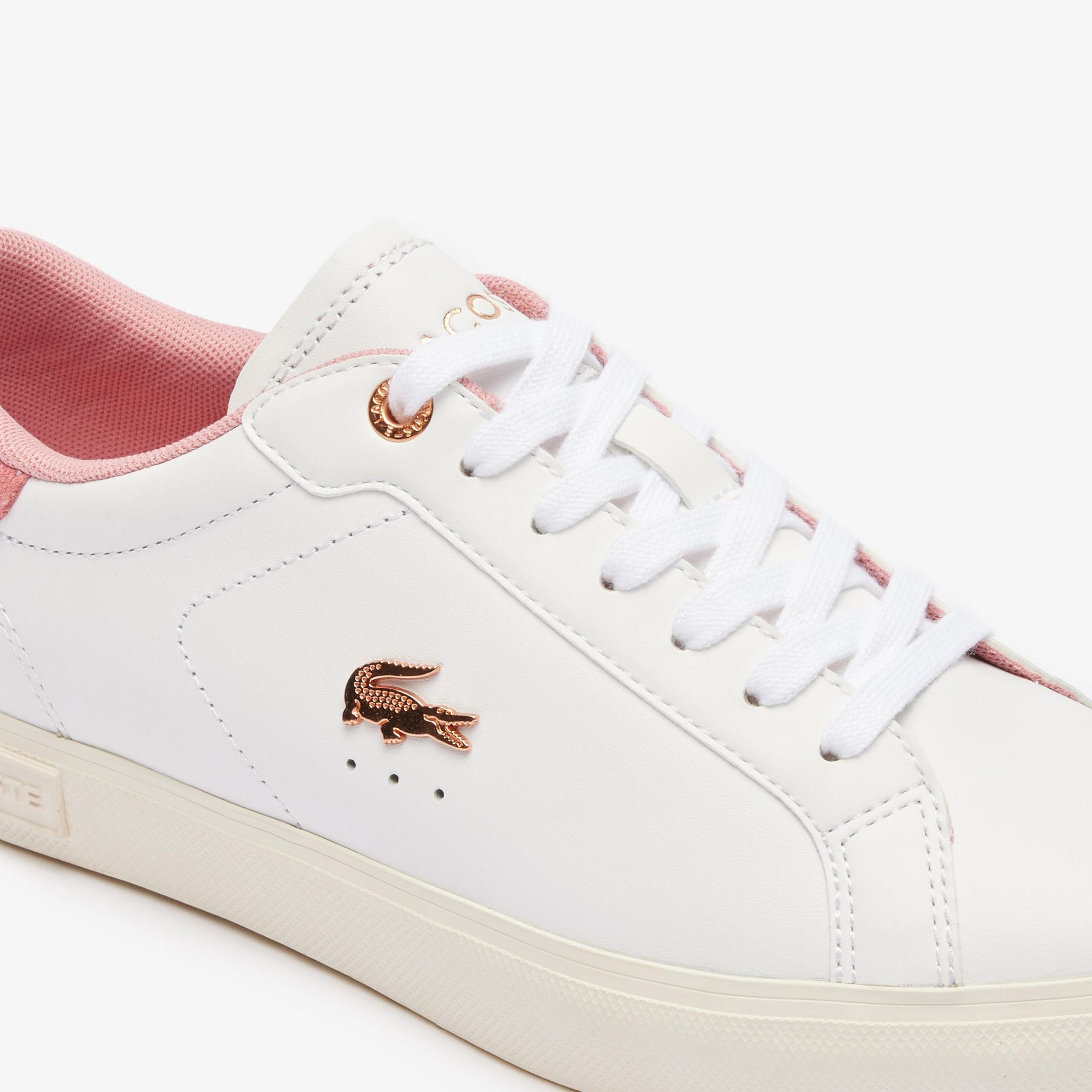 Lacoste Powercourt Kadın Beyaz Sneaker