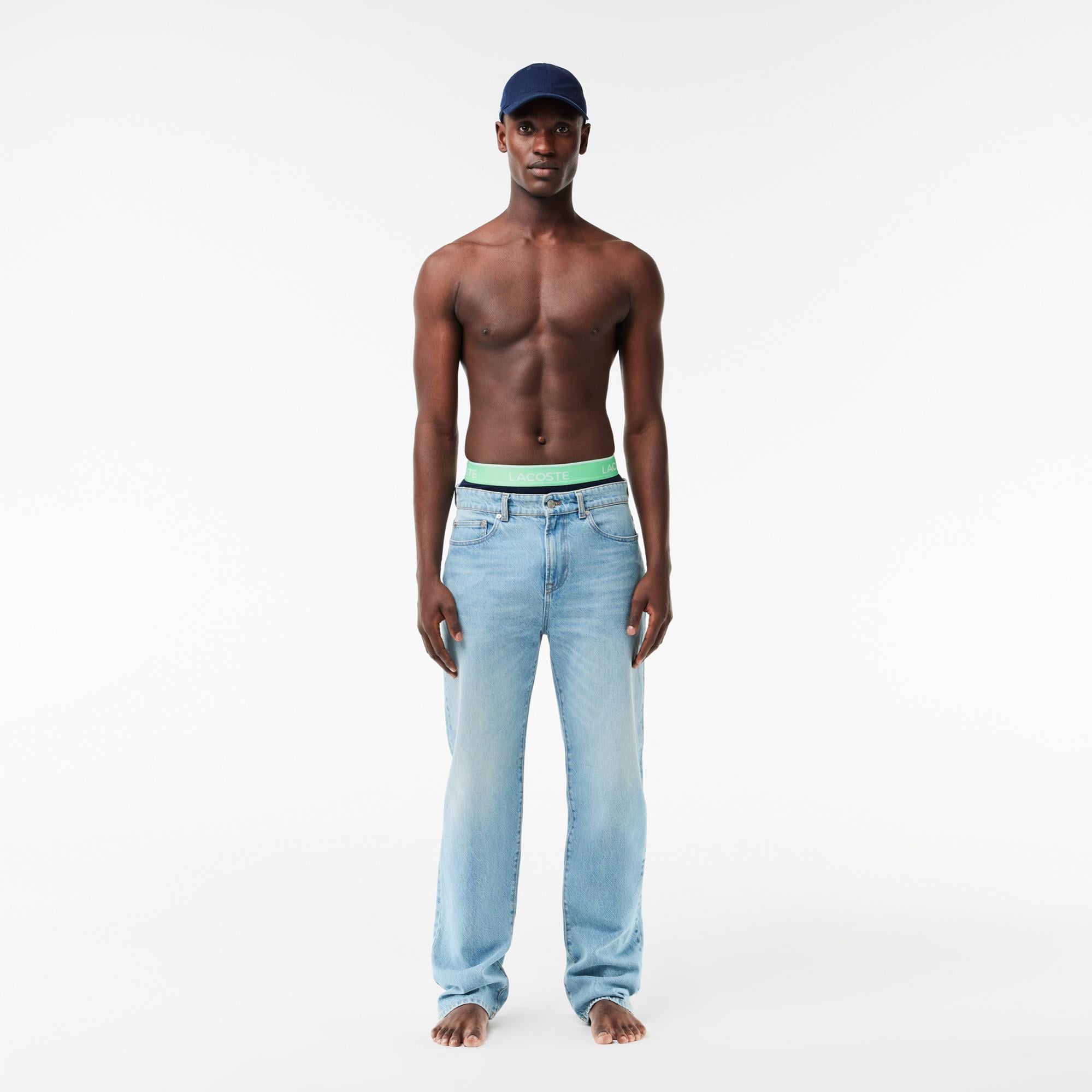 Erkek 3'lü Lacivert Boxer