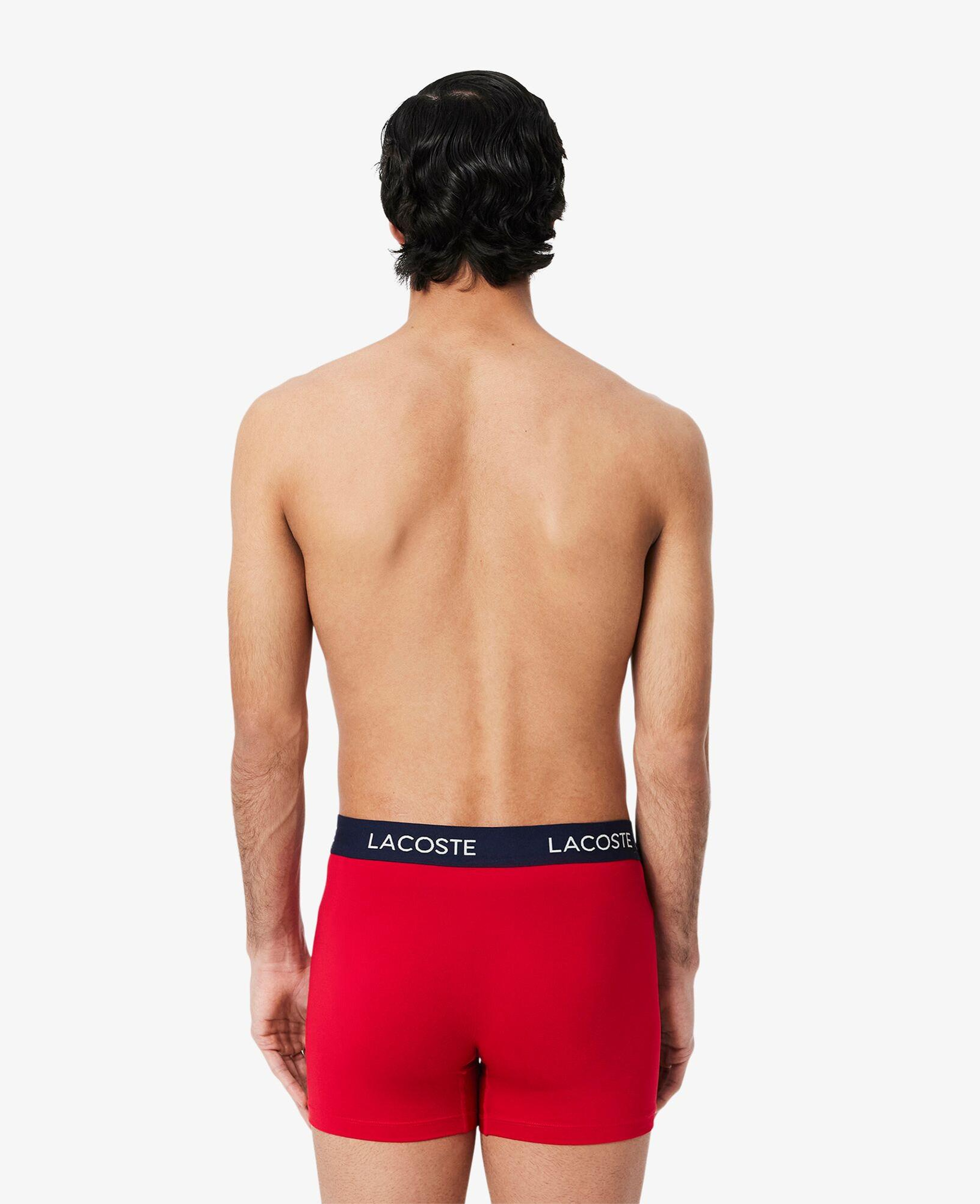 Lacoste Erkek 3'lü Renkli Boxer