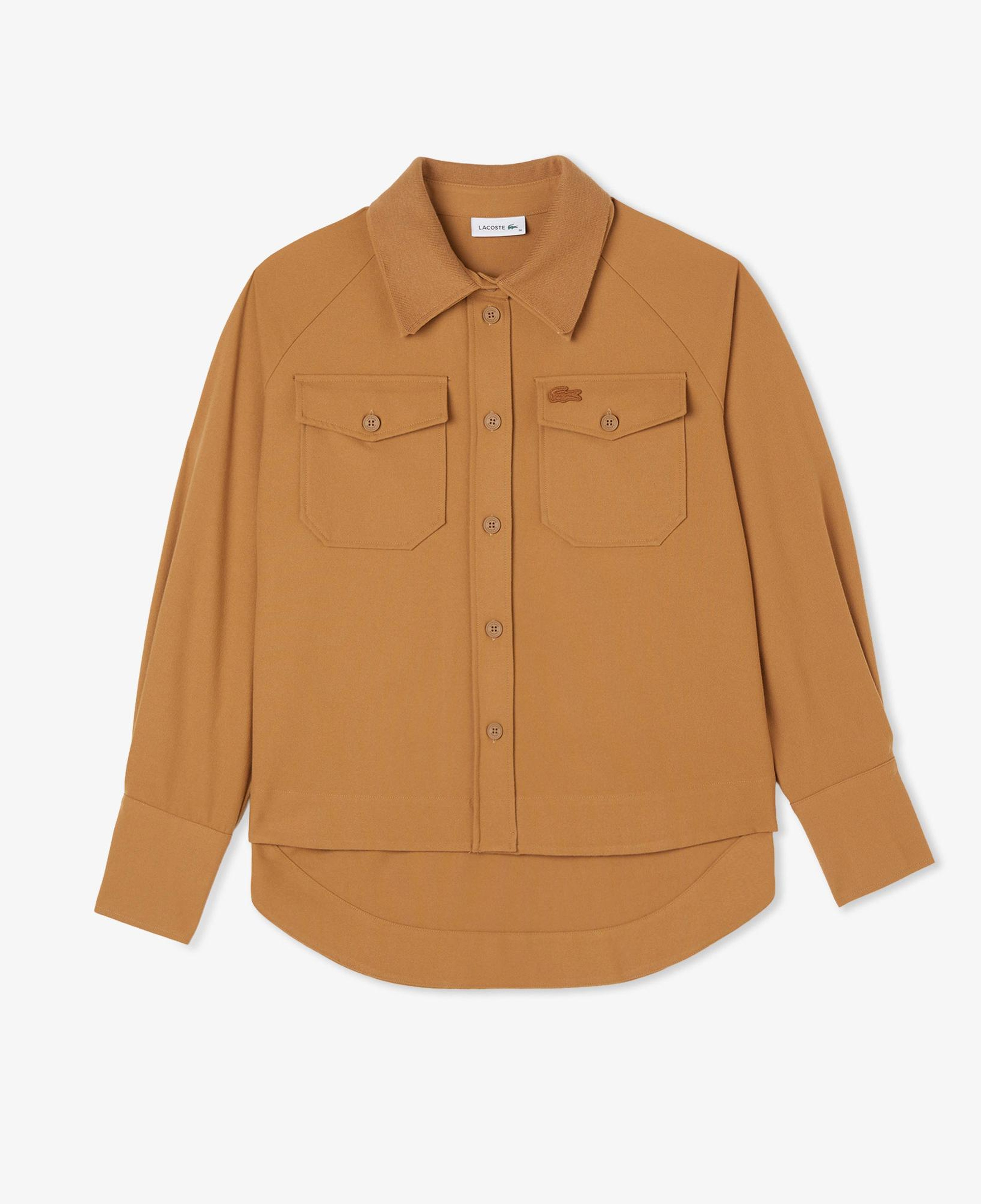 Lacoste Kadın Kahverengi Gömlek