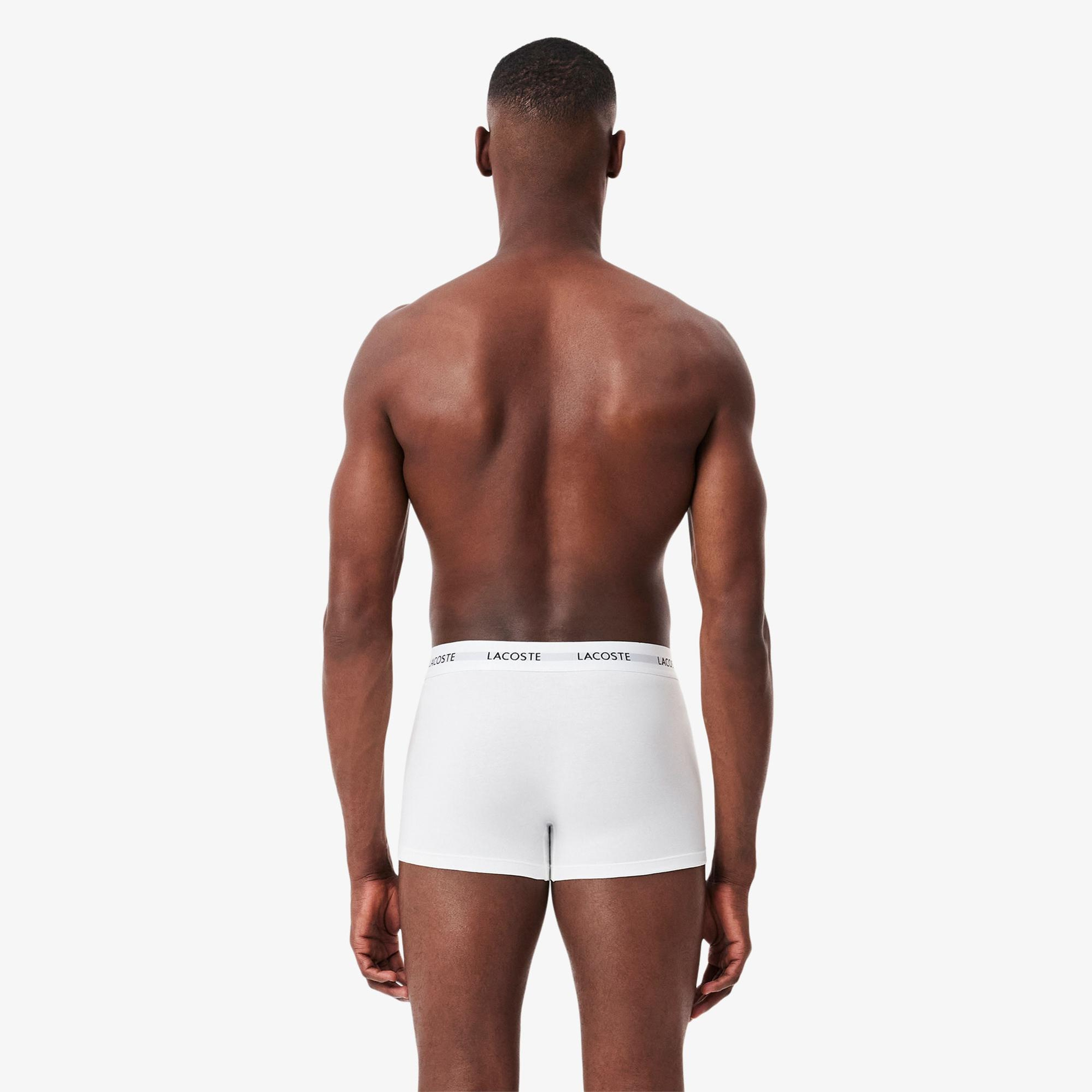 Lacoste Erkek 3'lü Renkli Boxer