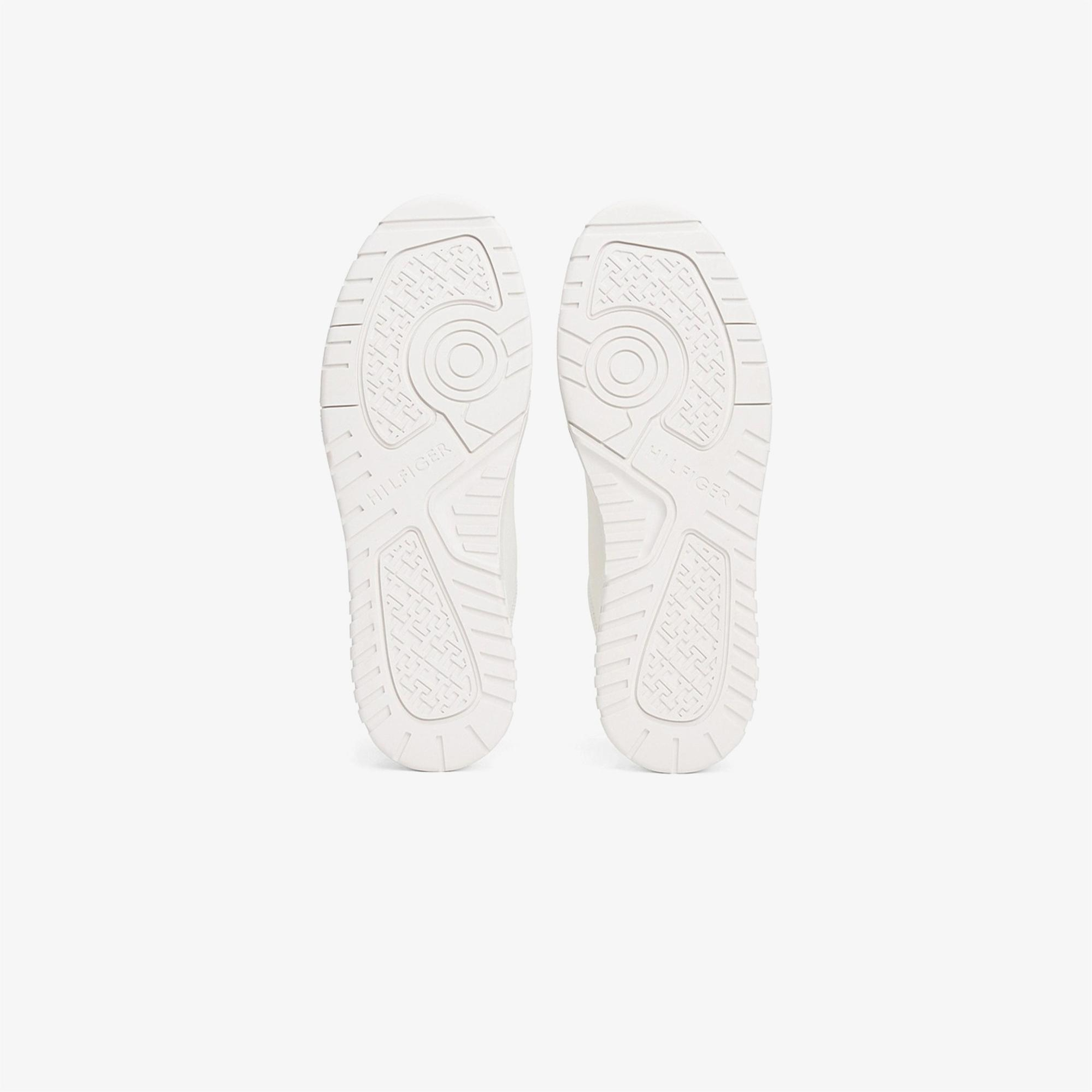 Tommy Hilfiger Low Top Mixture Erkek Beyaz Spor Ayakkabı