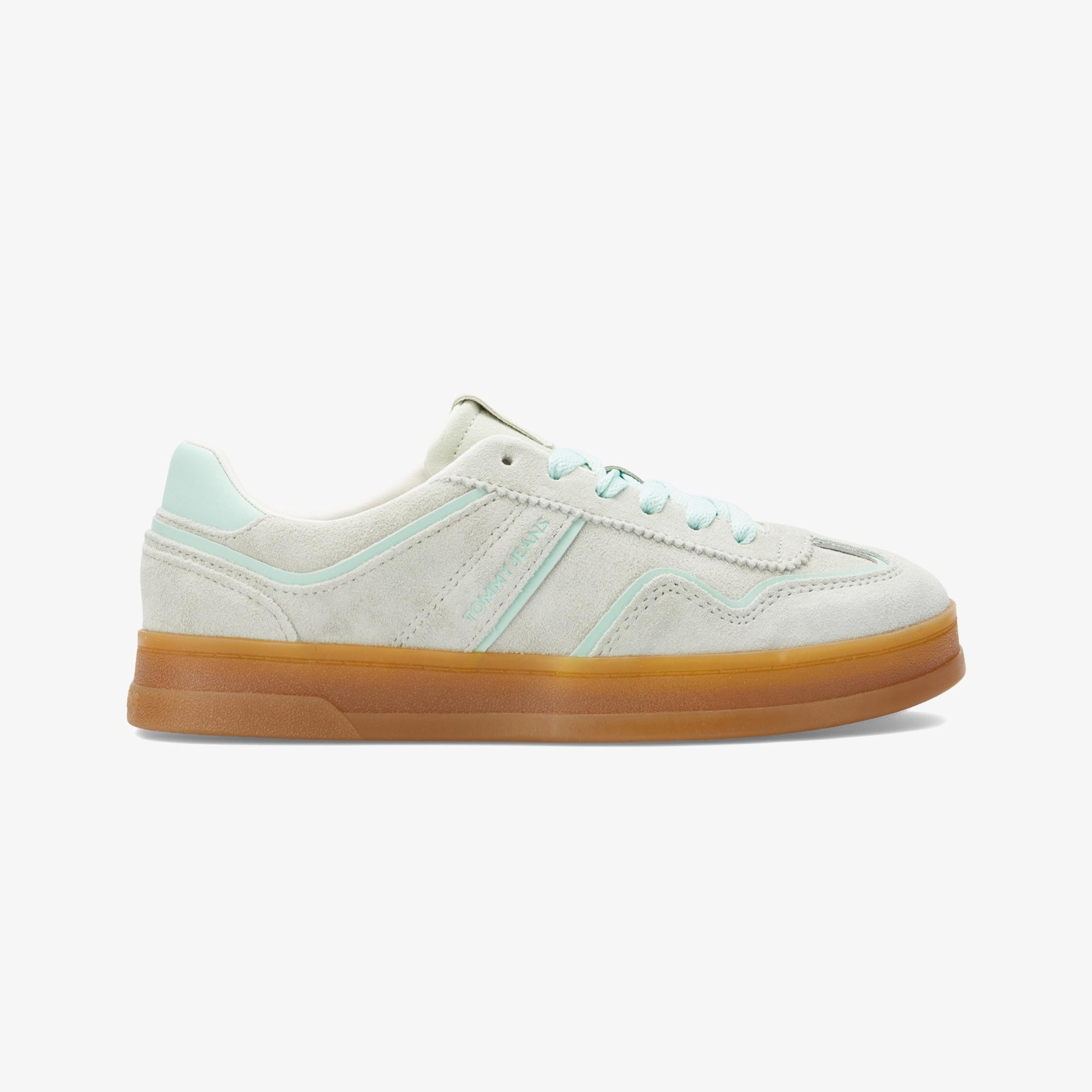 Tommy Hilfiger Greenwich Kadın Yeşil Spor Ayakkabı