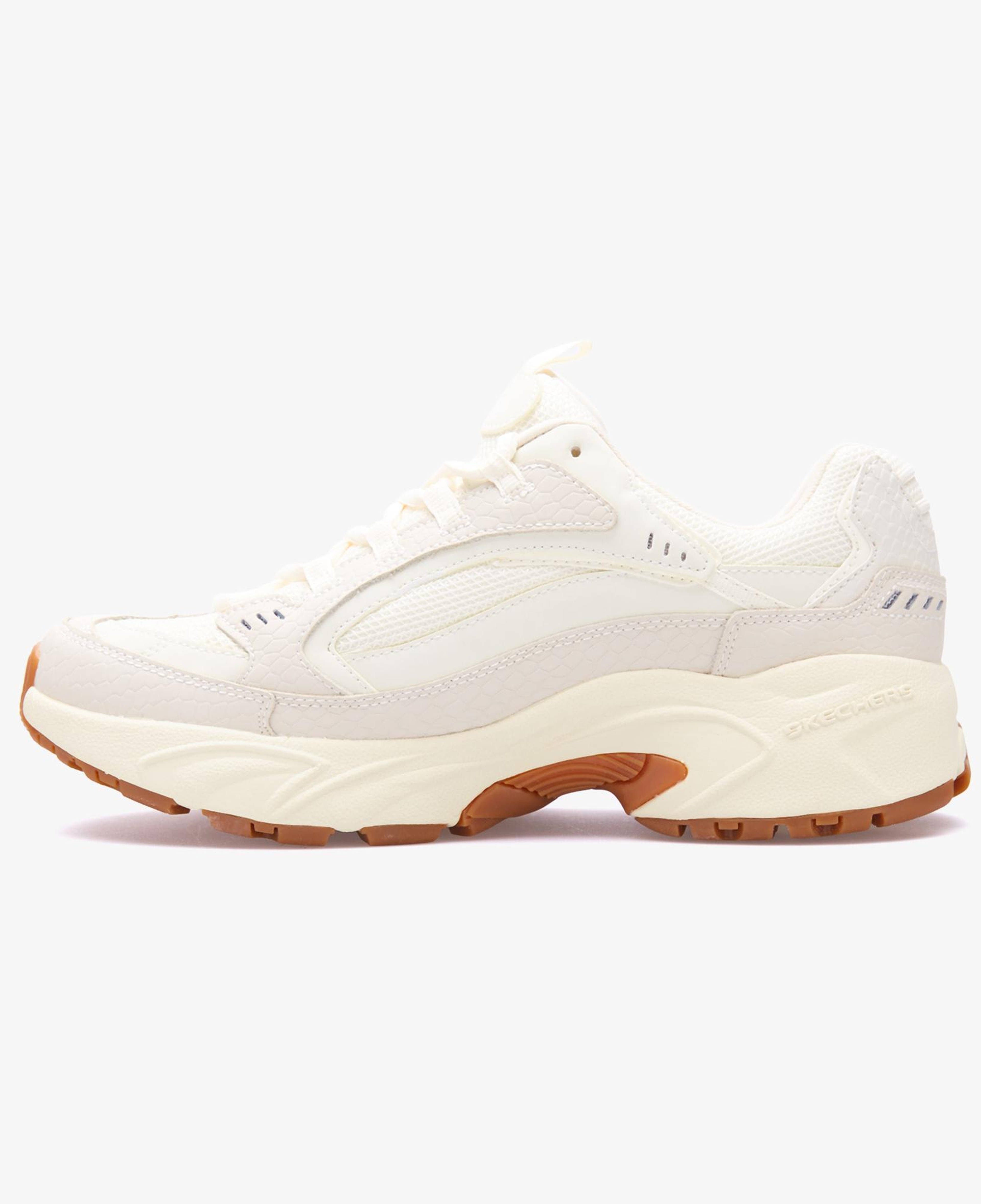 Skechers Stamina Classy Trail Kadın Krem Spor Ayakkabı