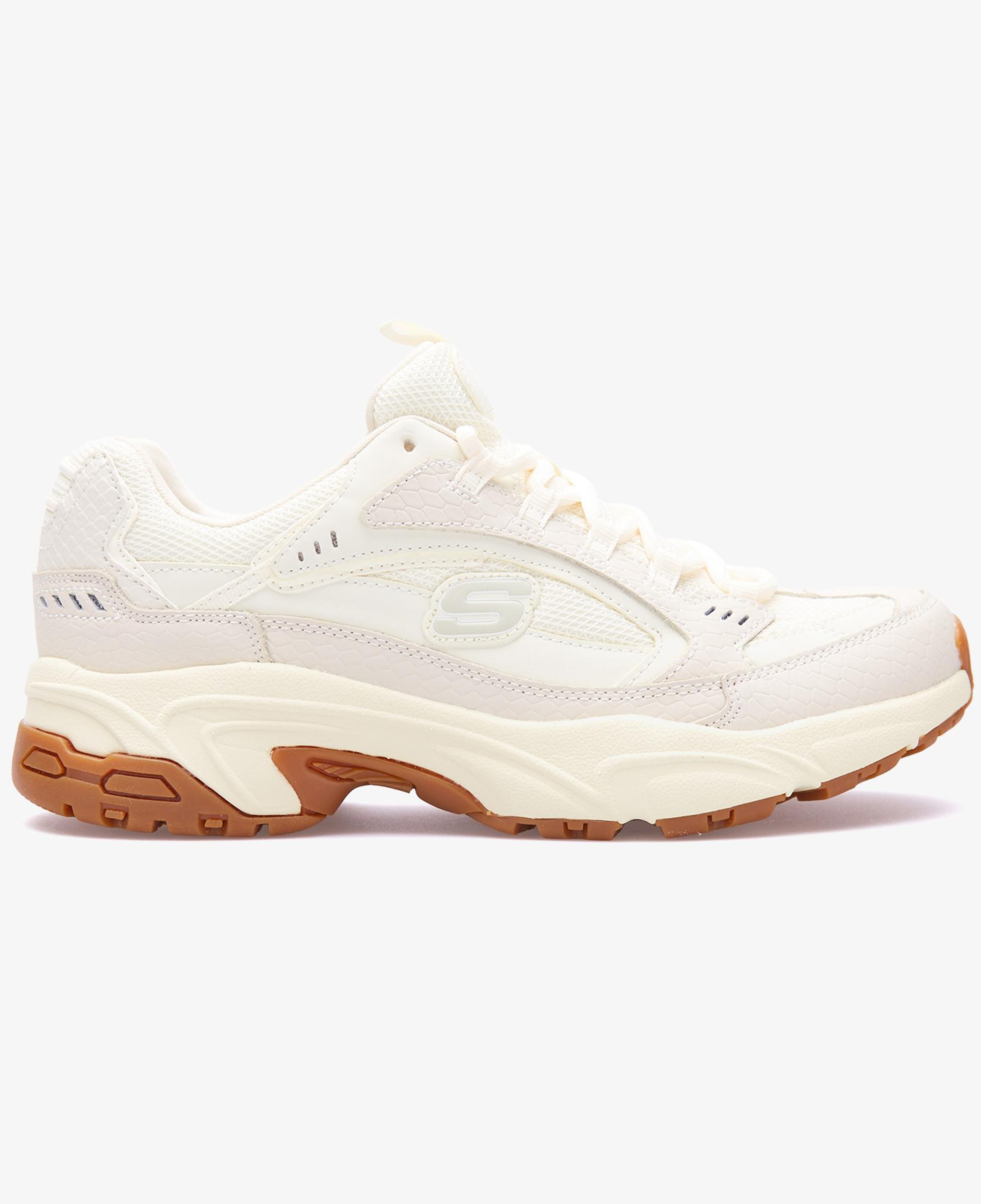Skechers Stamina Classy Trail Kadın Krem Spor Ayakkabı