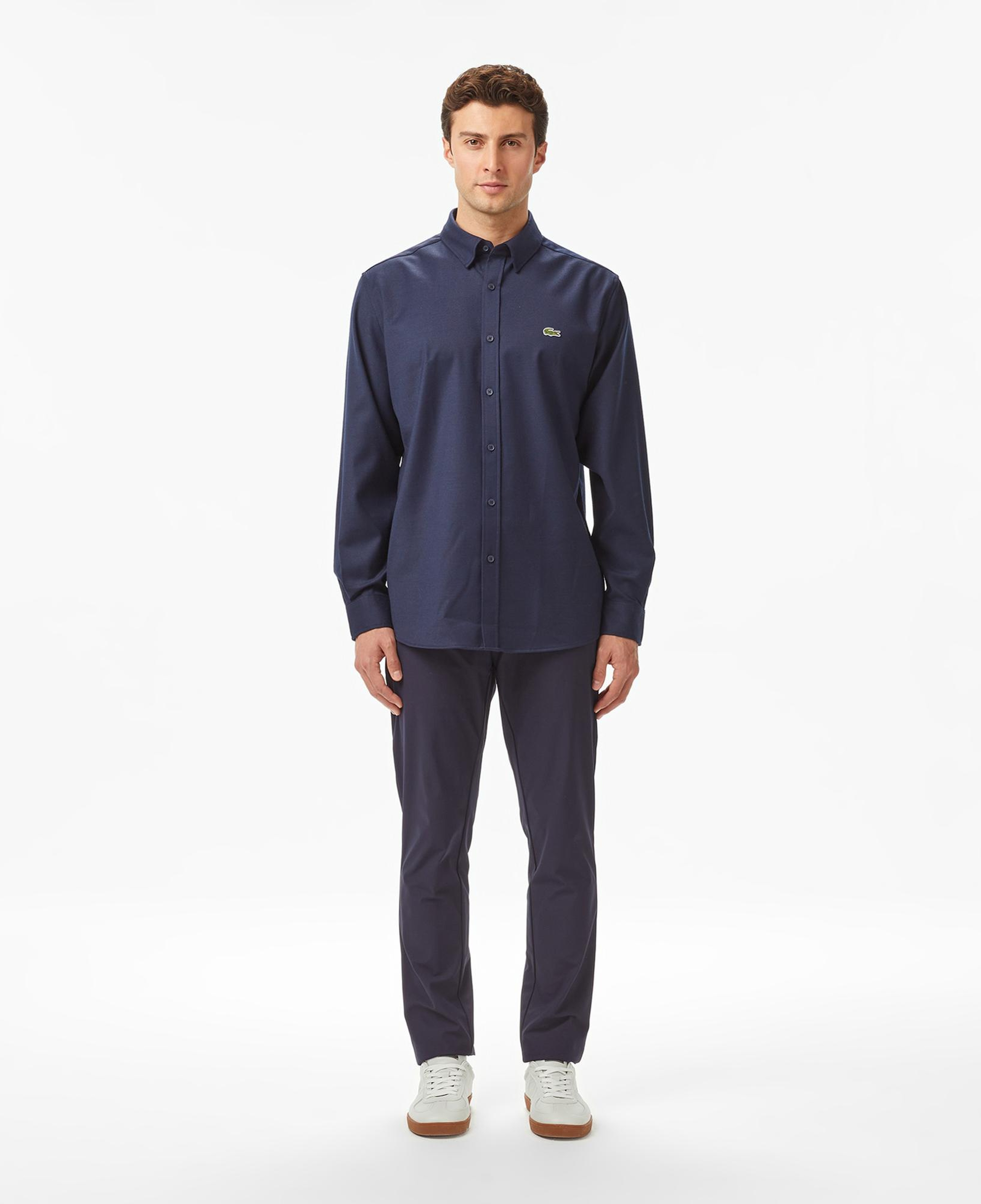 Lacoste Erkek Regular Fit Lacivert Gömlek