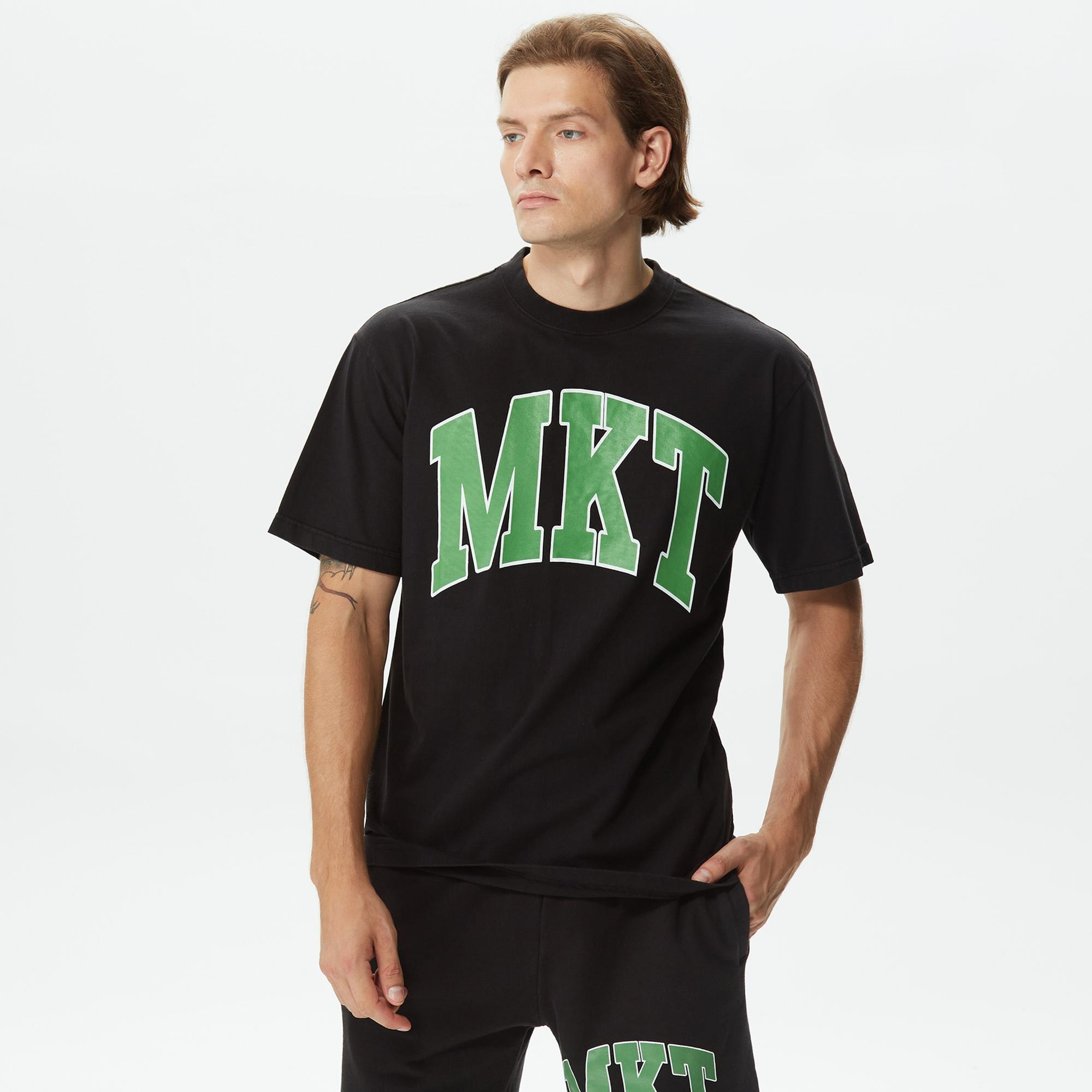 Market MKT Arc Erkek Siyah T-Shirt