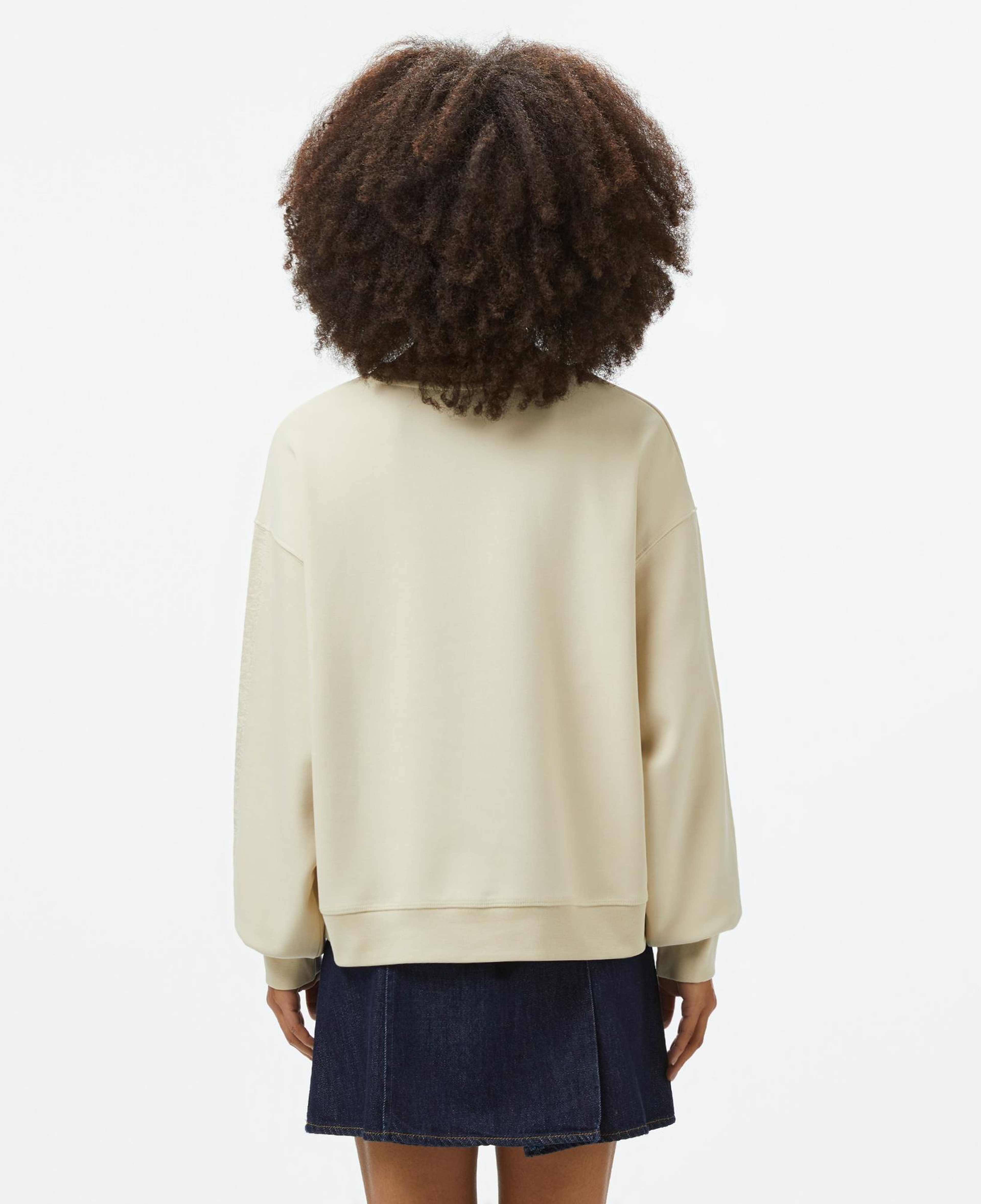 Les Benjamins Classics Kadın Krem Sweatshirt