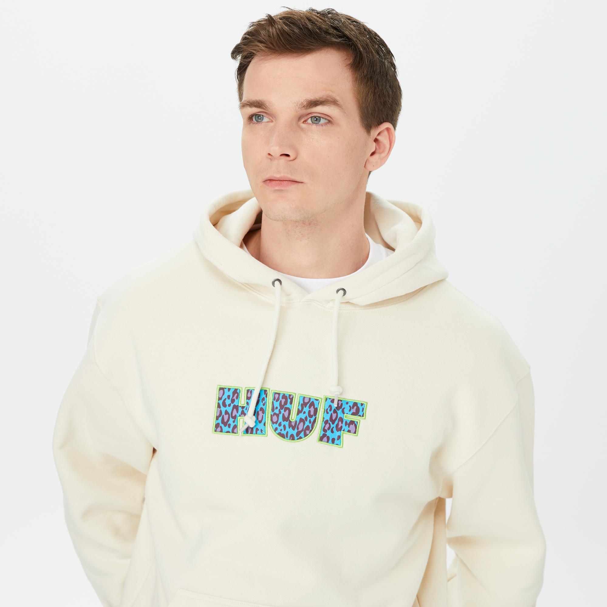 HUF Cheata Erkek Bej Hoodie