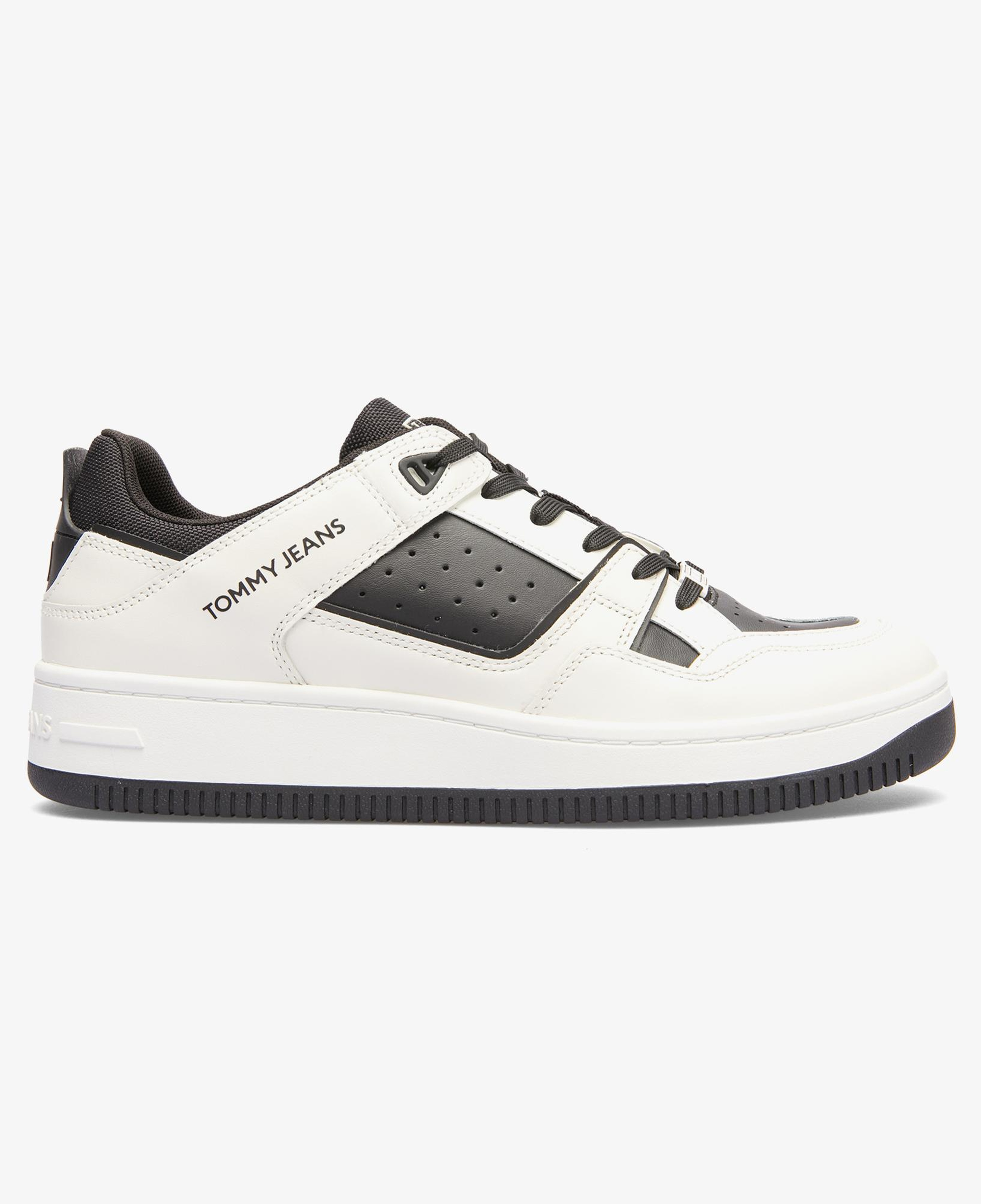 Tommy Jeans Basket Retro Erkek Siyah Sneaker