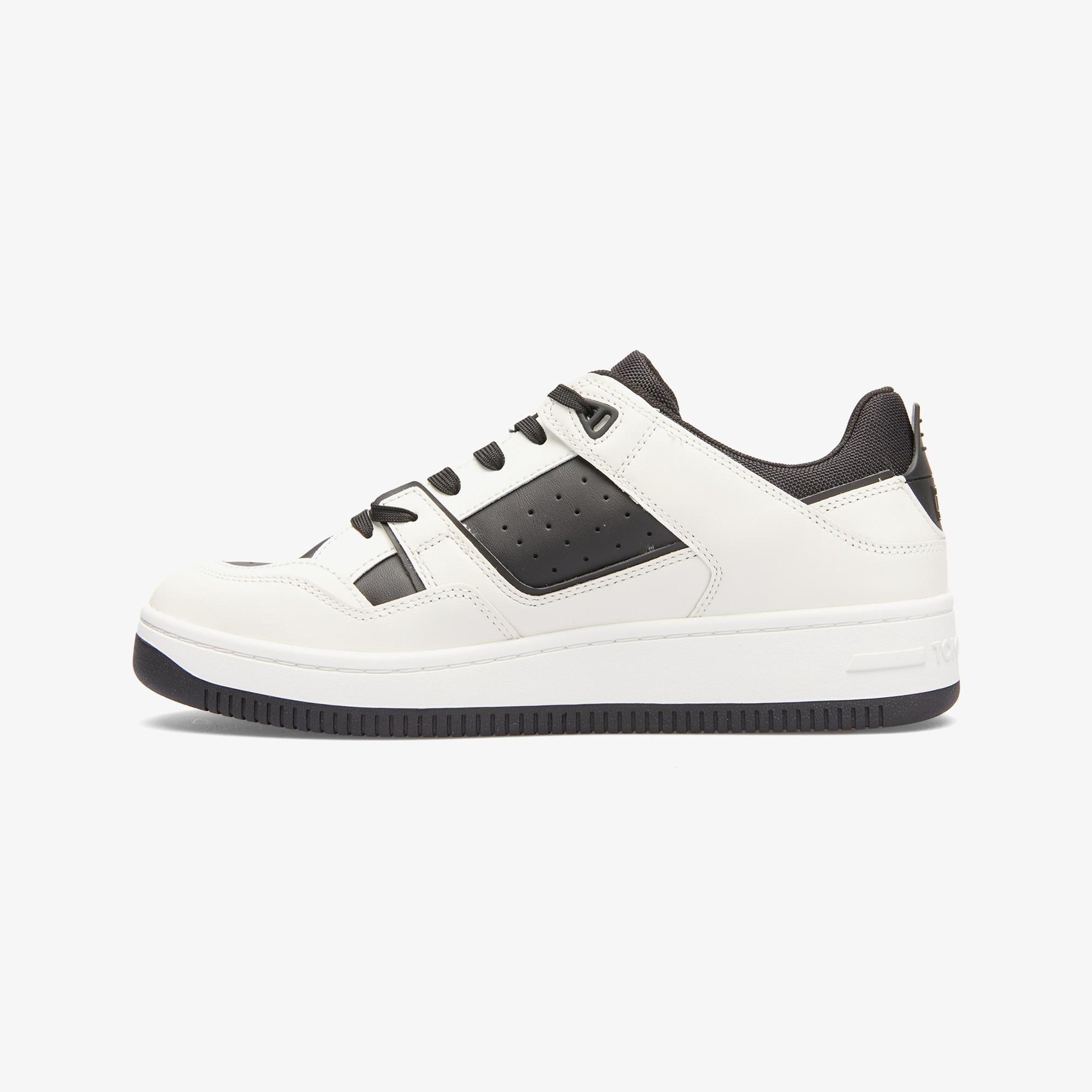 Tommy Jeans Basket Retro Erkek Siyah Sneaker