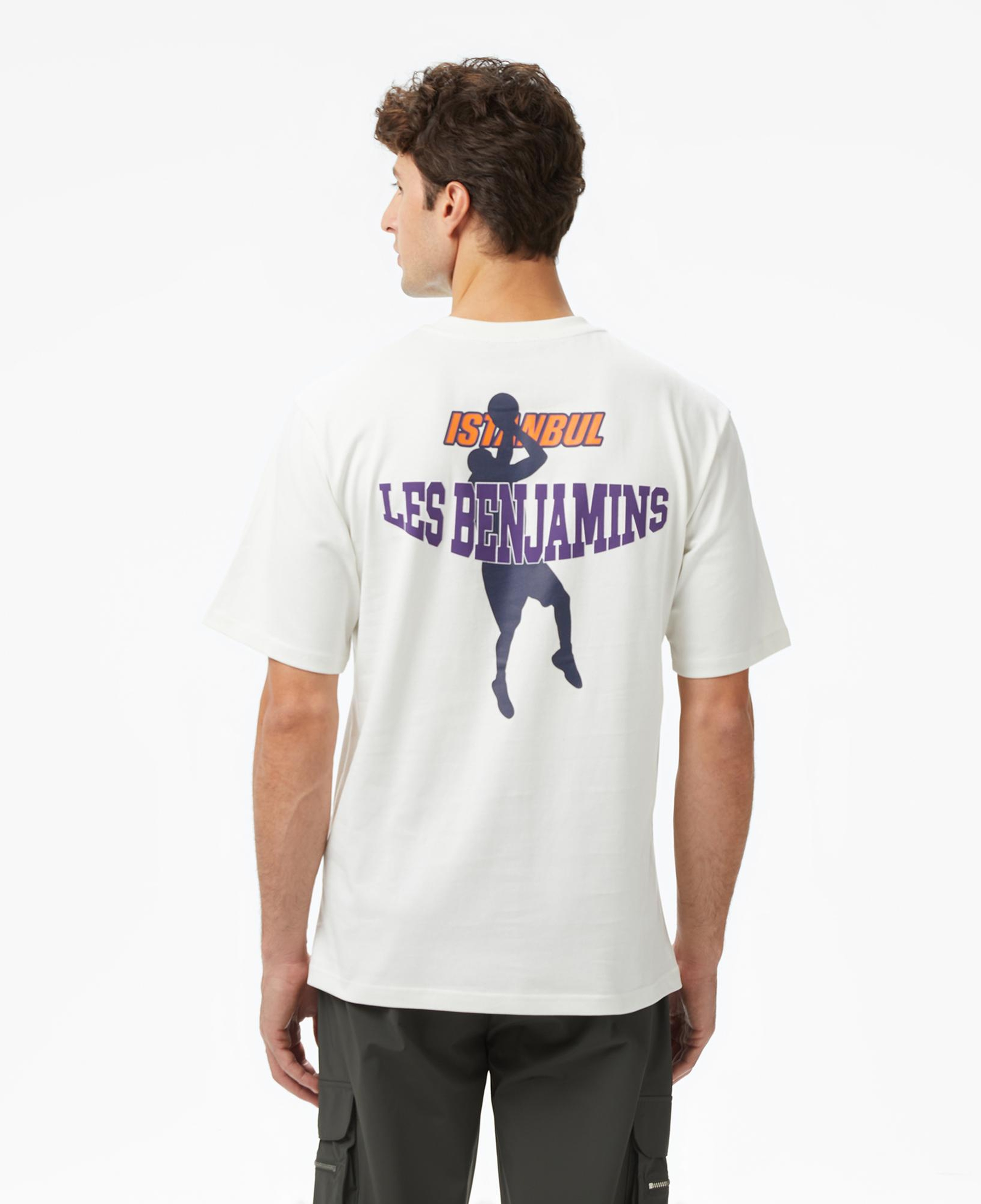 Les Benjamins Essentials 710 Erkek Beyaz T-Shirt