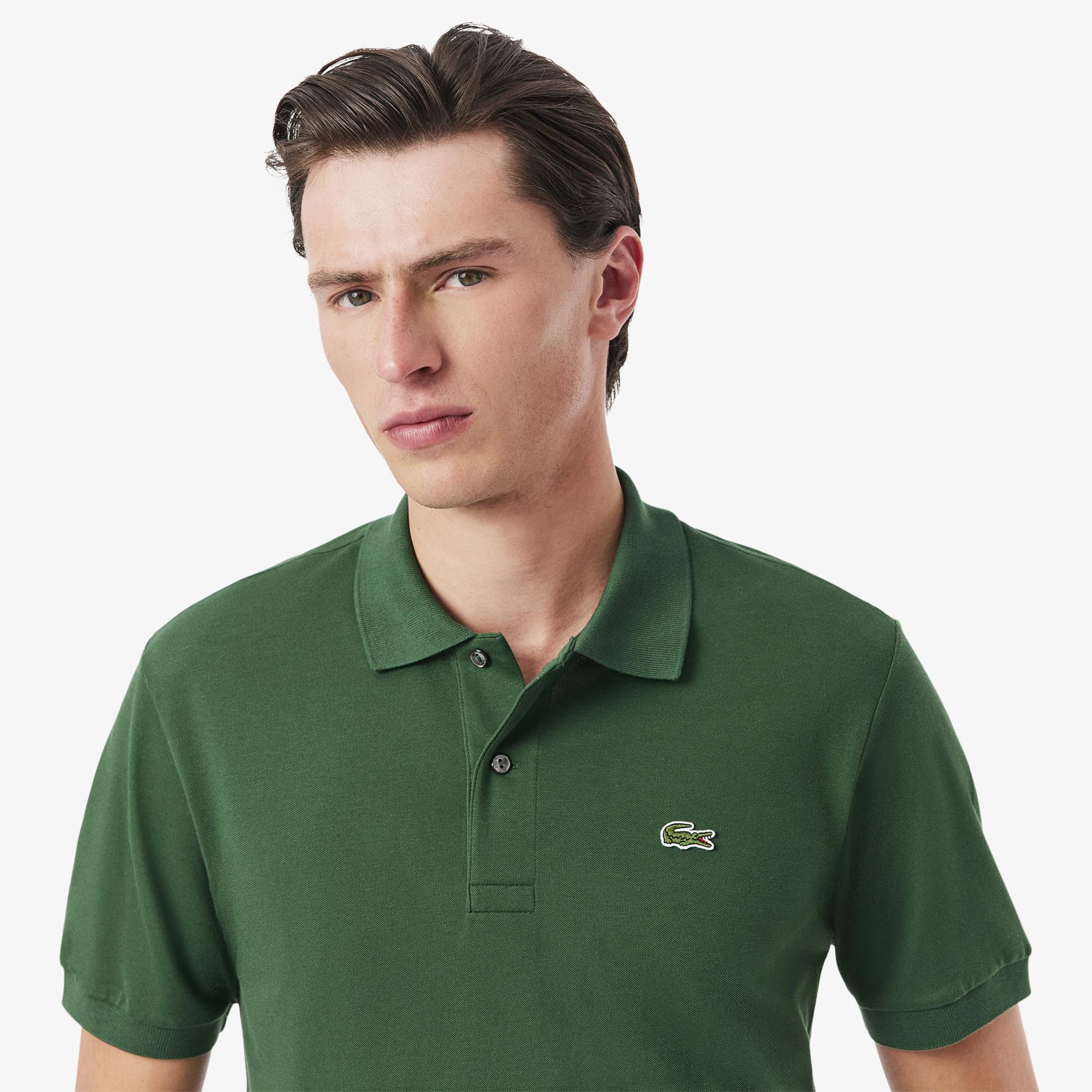 Lacoste L.12.12 Classic Fit Erkek Yeşil Polo