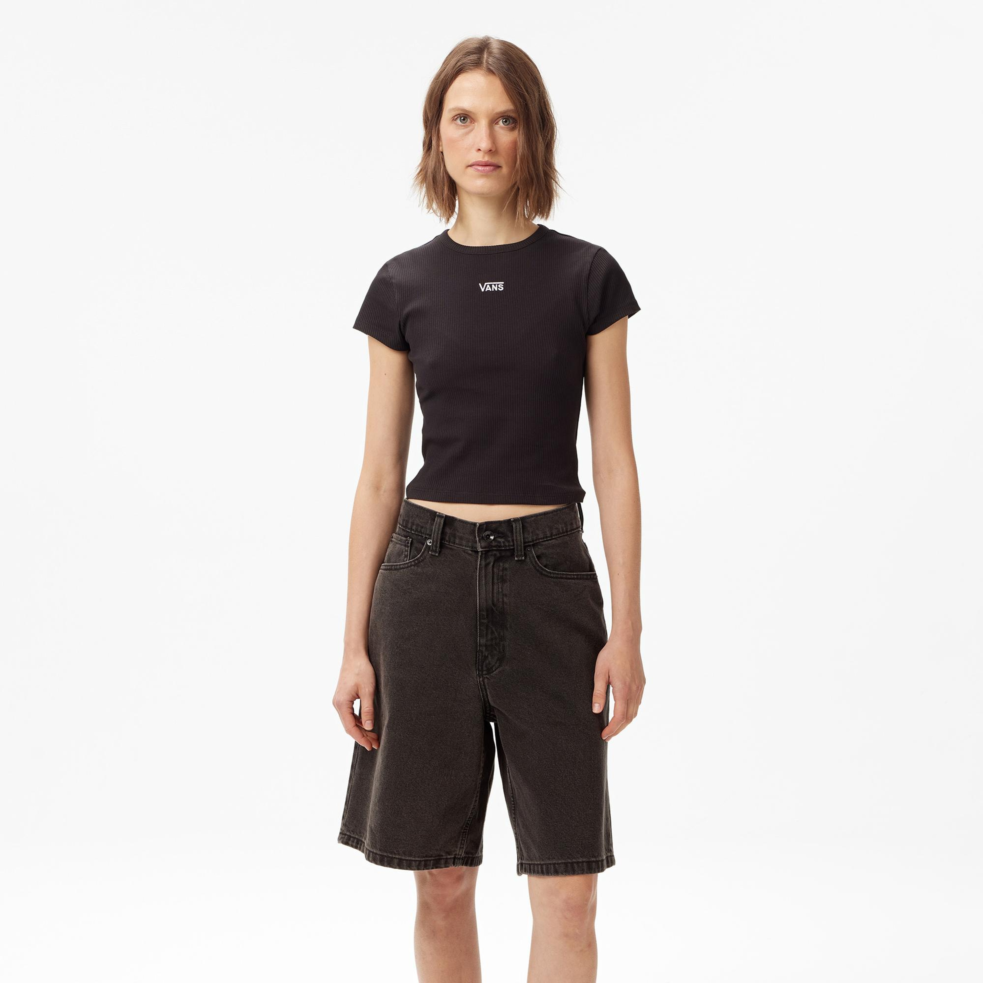 Vans Cameron Kadın Siyah T-Shirt