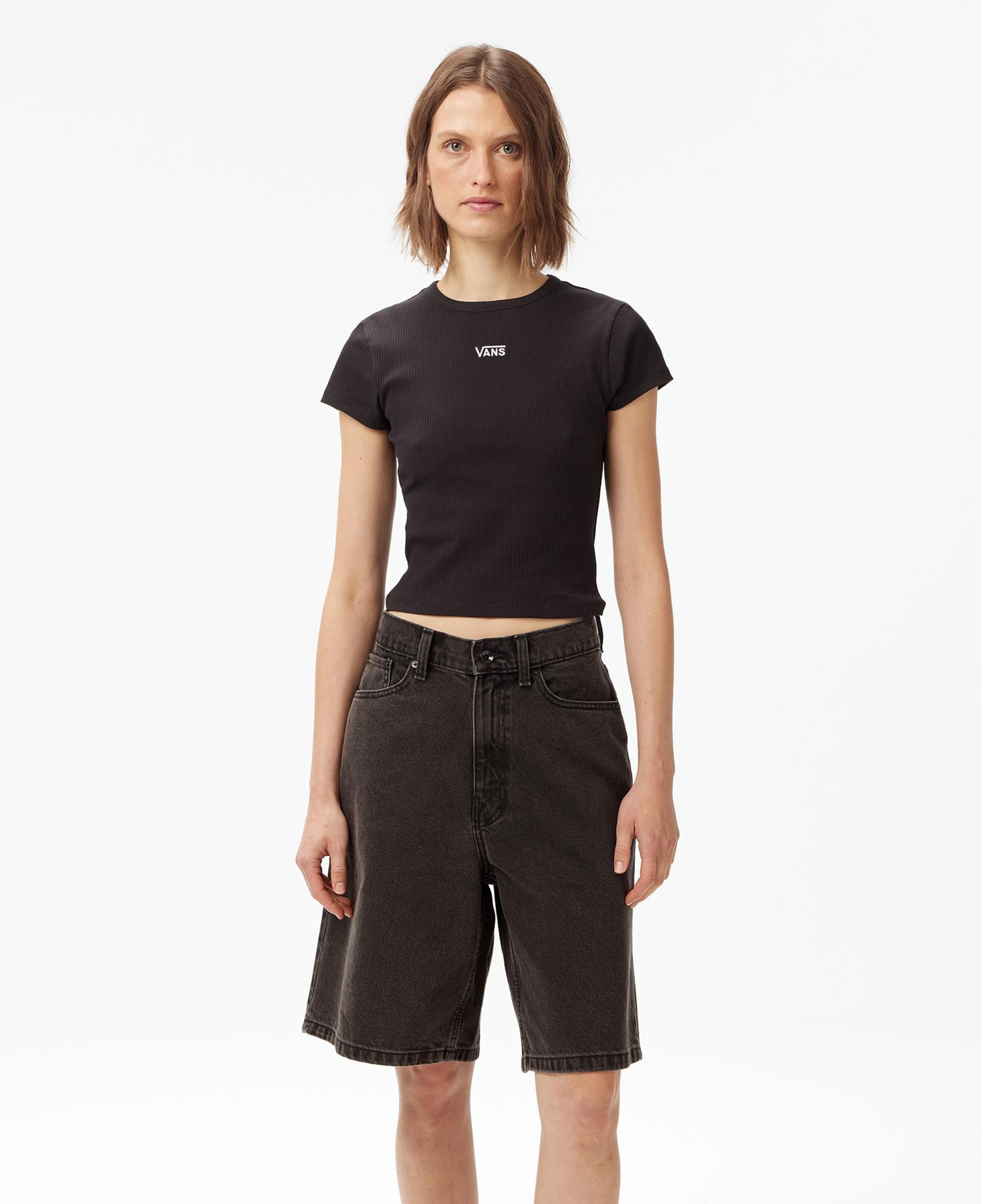 Vans Cameron Kadın Siyah T-Shirt