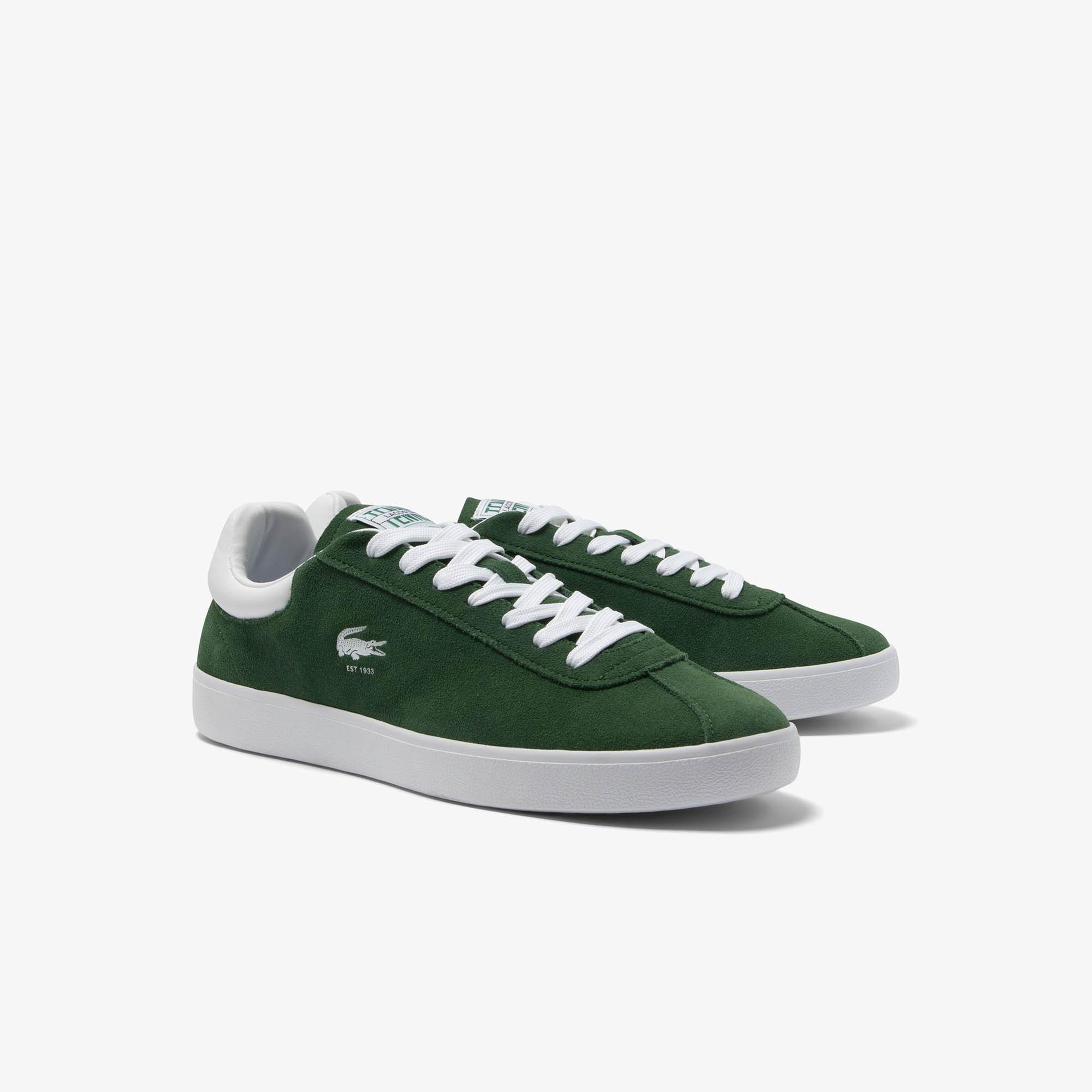 Lacoste Baseshot Erkek Yeşil Sneaker