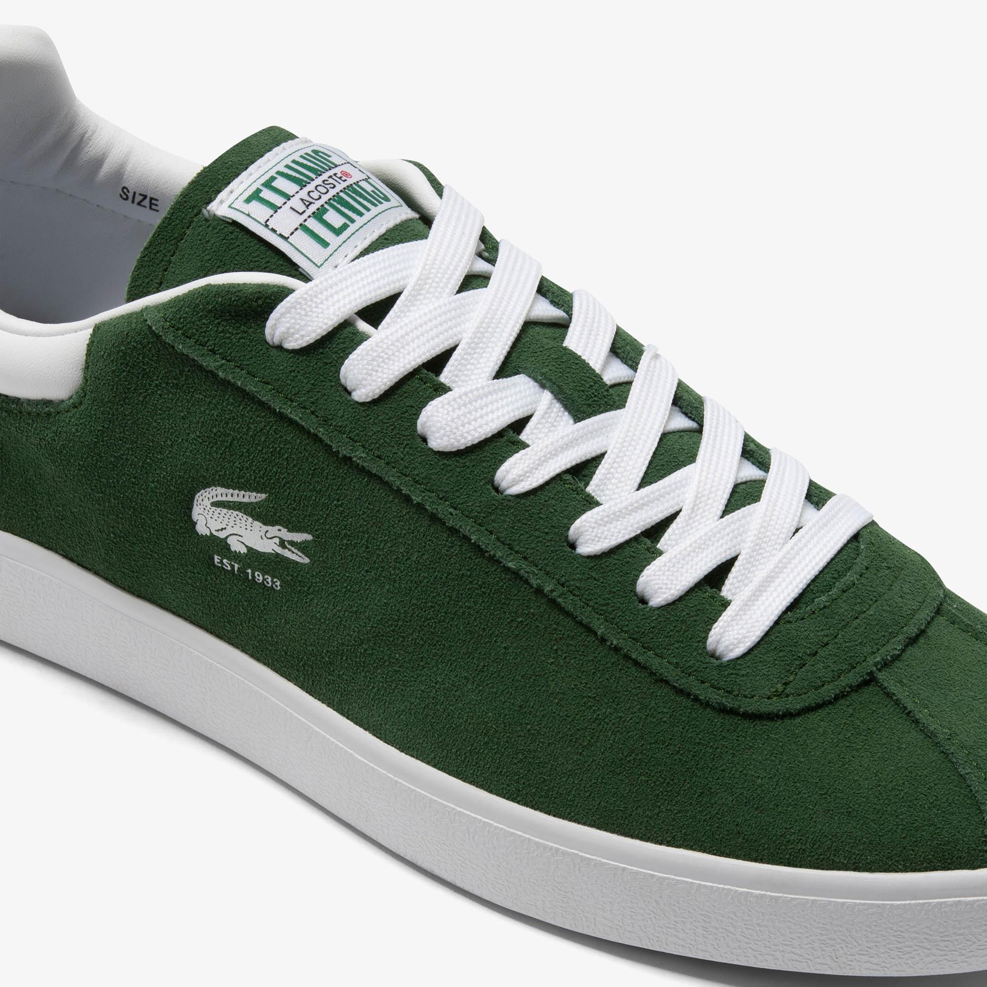 Lacoste Baseshot Erkek Yeşil Sneaker