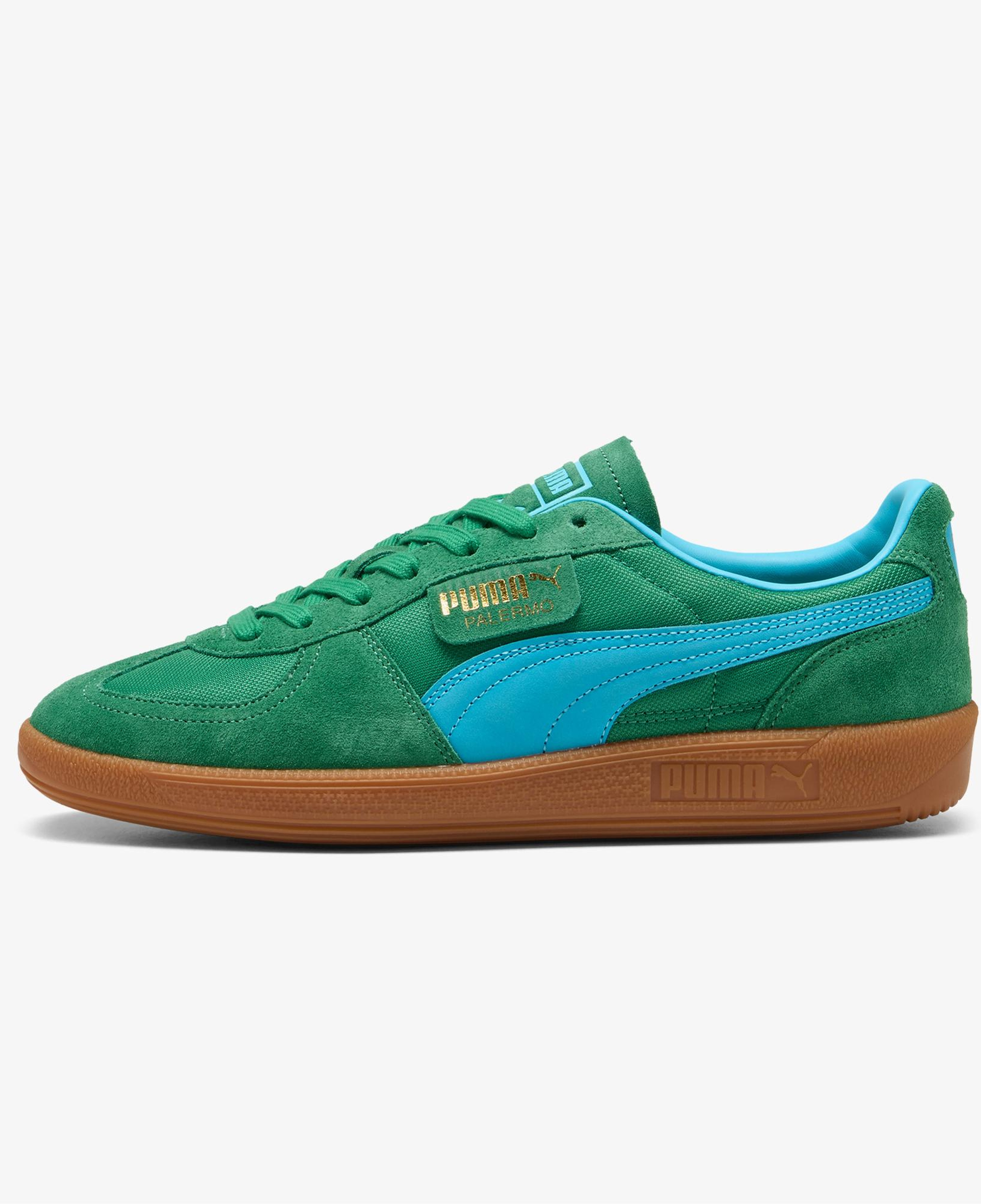 Puma Palermo Vintage Update Erkek Yeşil Spor Ayakkabı