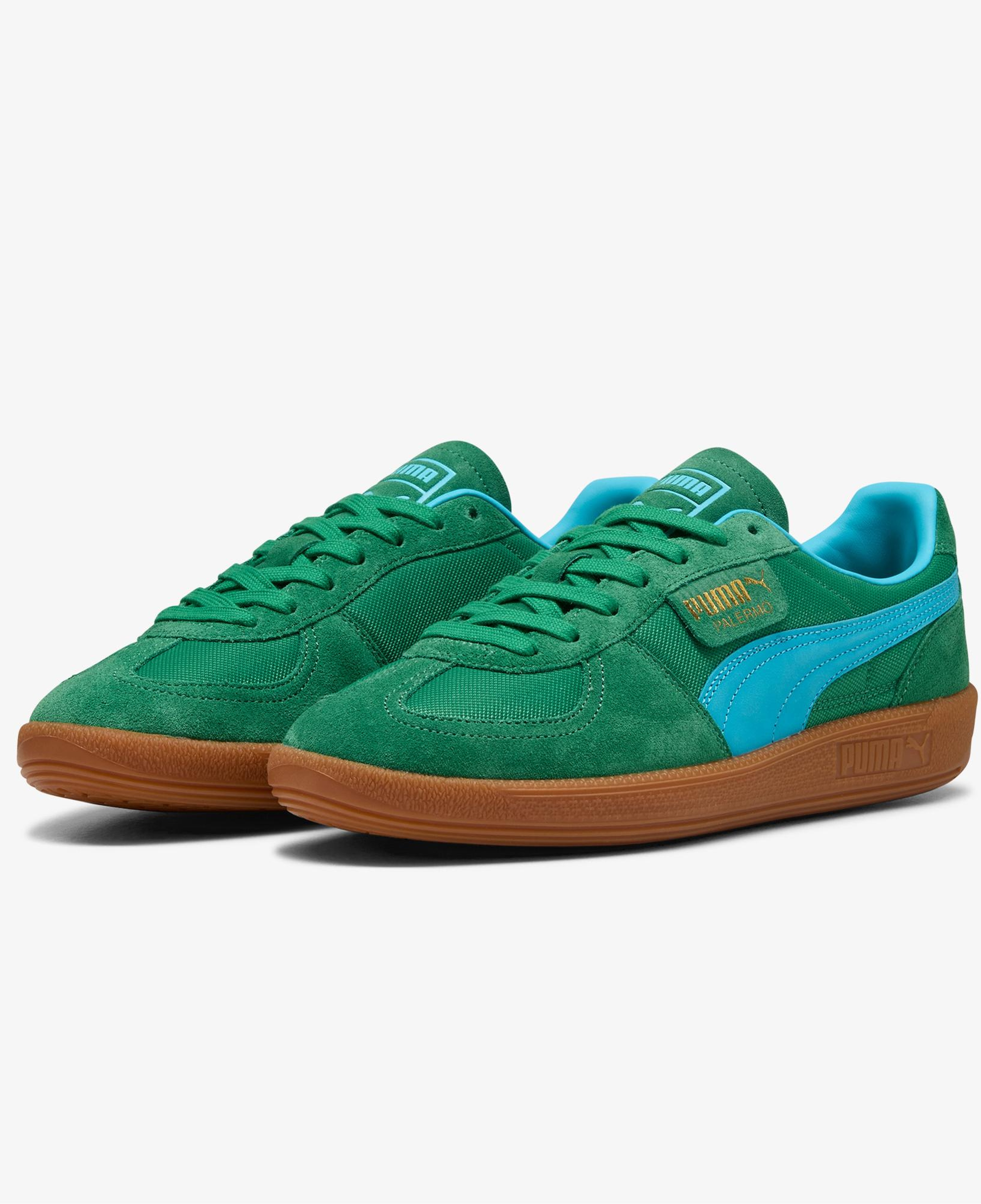 Puma Palermo Vintage Update Erkek Yeşil Spor Ayakkabı
