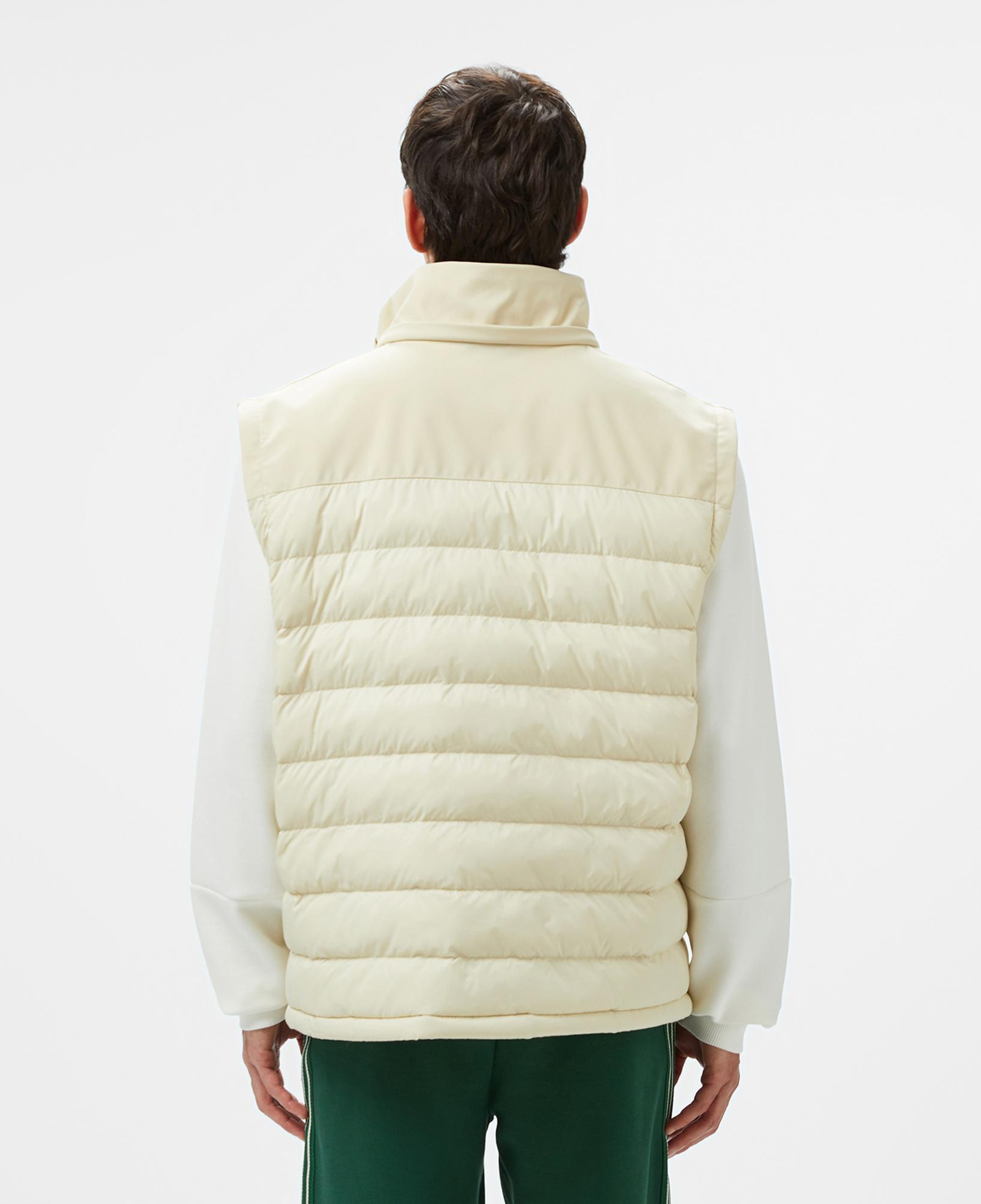 Lacoste Erkek Regular Fit Kapüşonlu Baskılı Krem Mont
