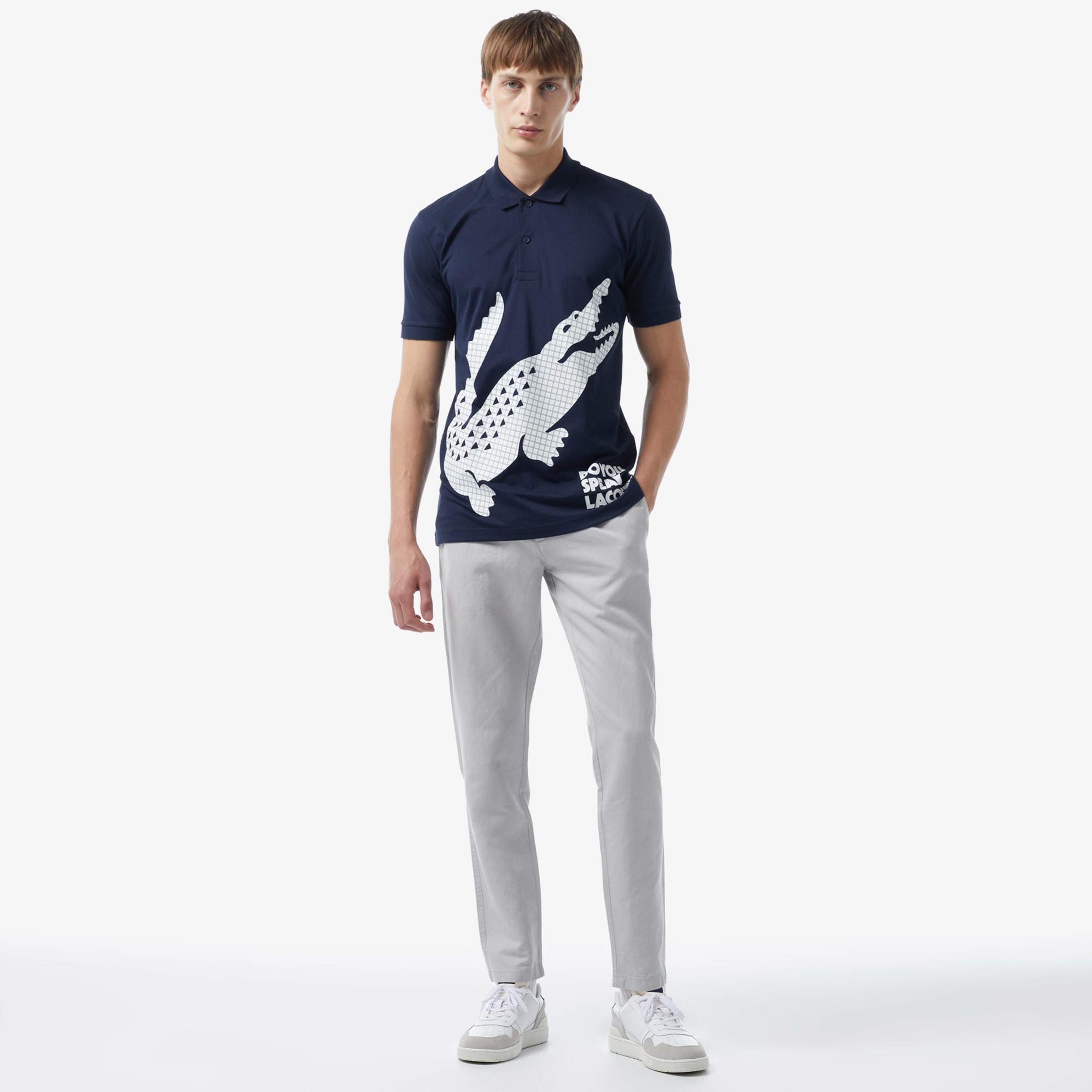 Lacoste Erkek Tapered Fit Gri Pantolon