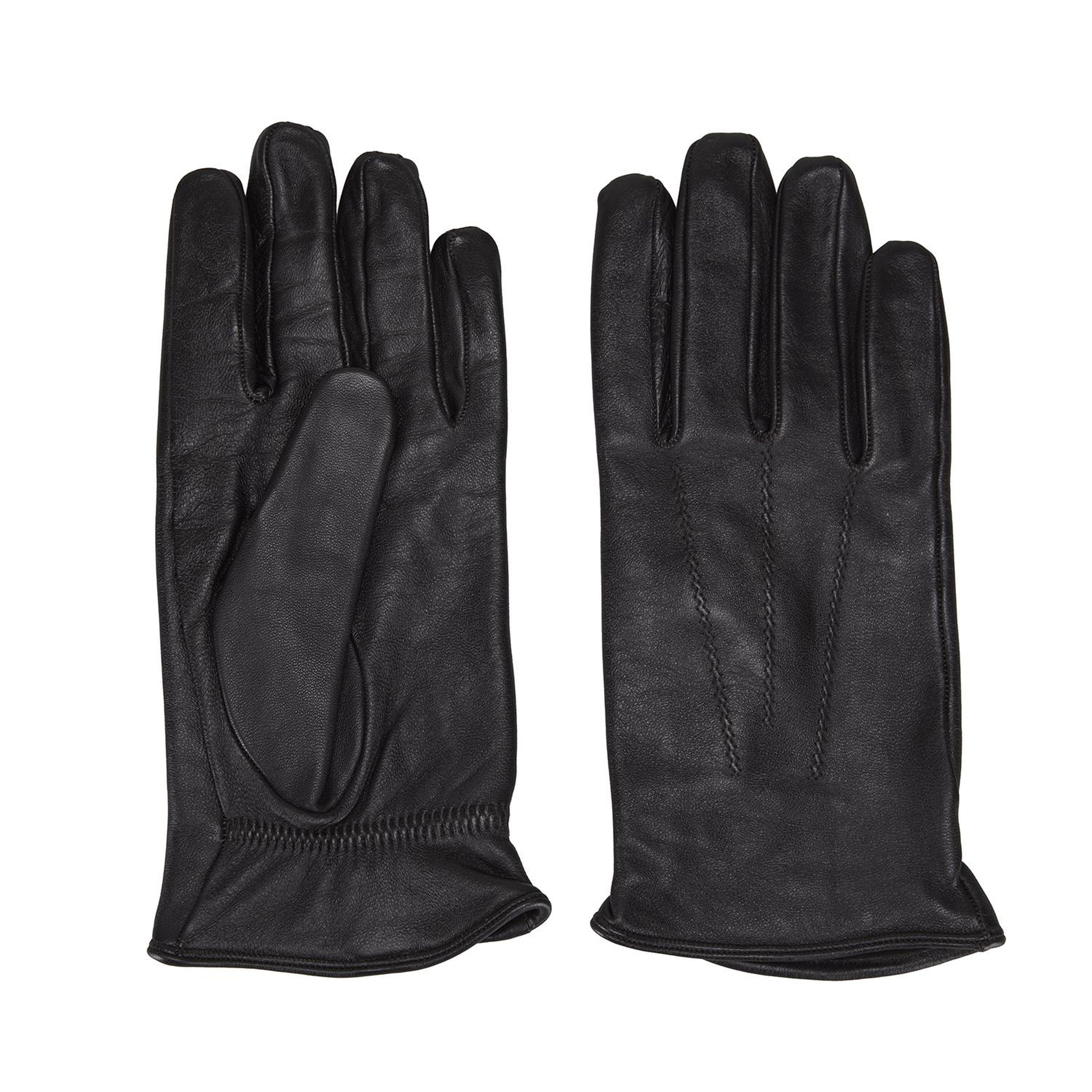 Vespera Kahve Erkek Lastikli Deri Eldiven