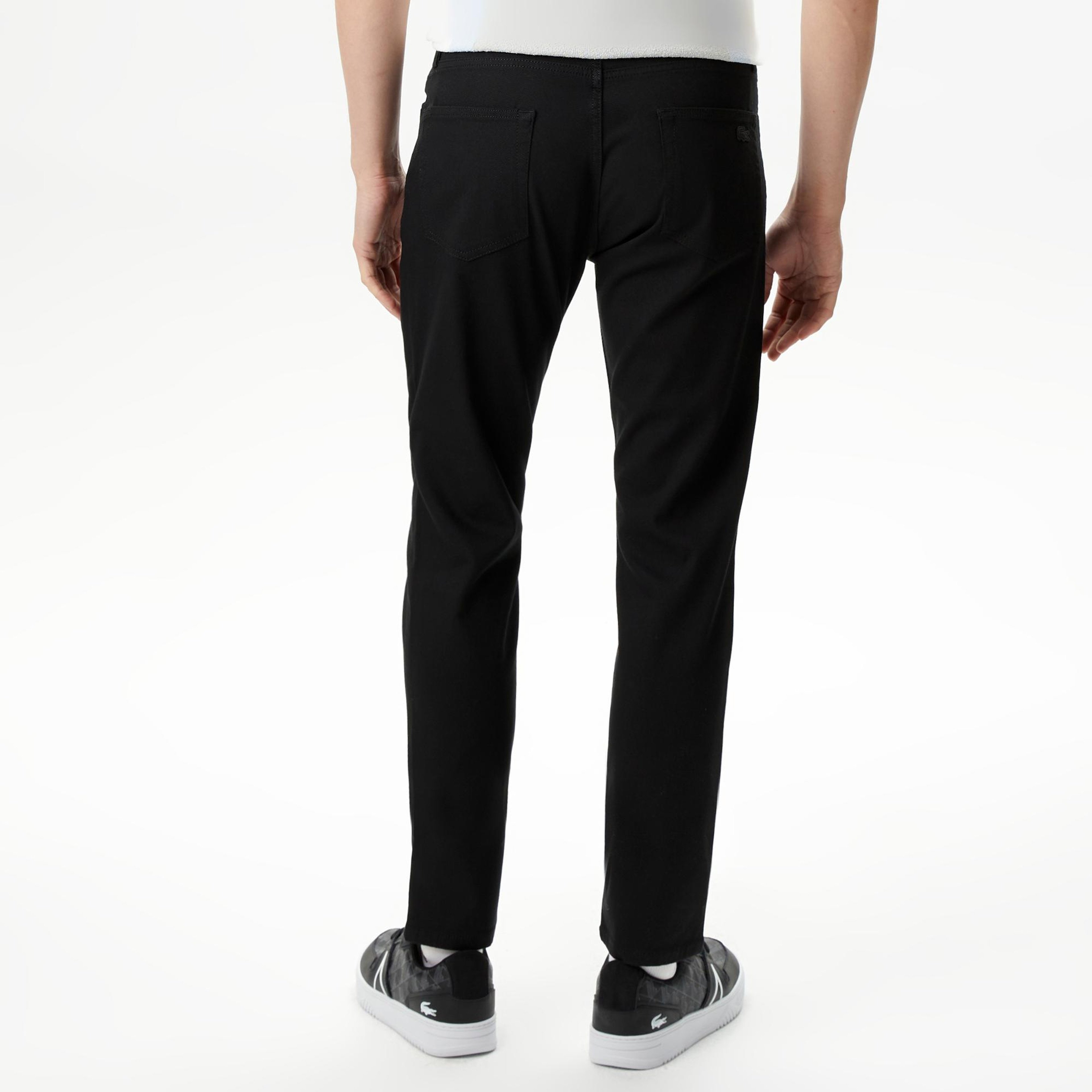 Lacoste Erkek Slim Fit Siyah Pantolon