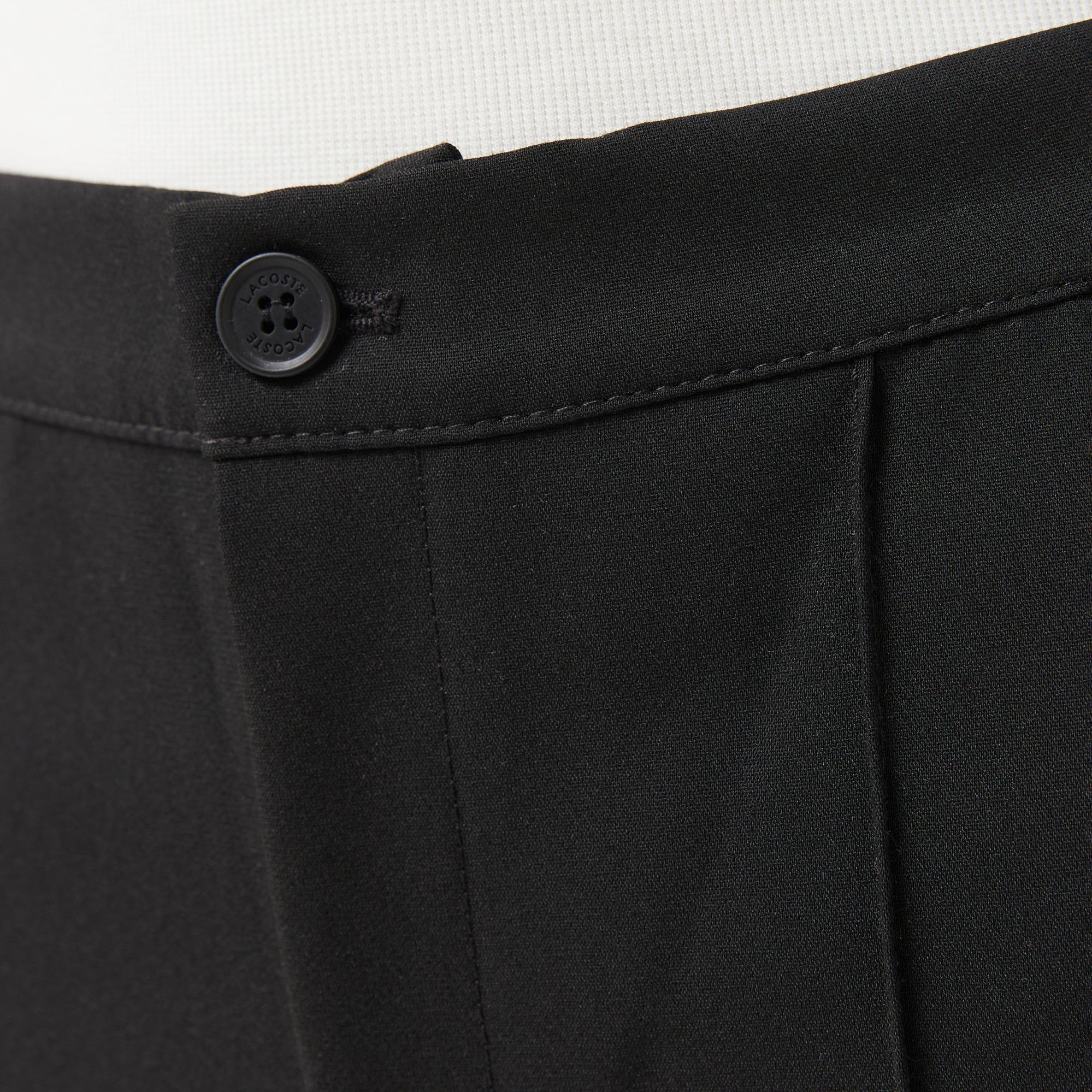 Lacoste Kadın Regular Fit Siyah Pantolon