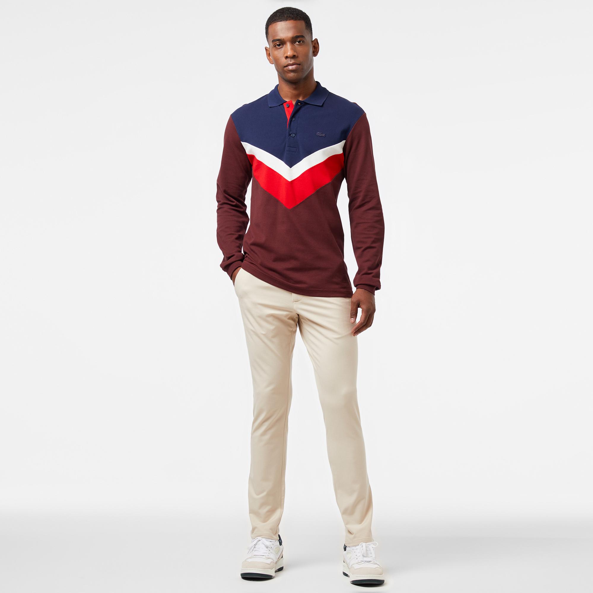 Lacoste Erkek Slim Fit Chino Bej Pantolon