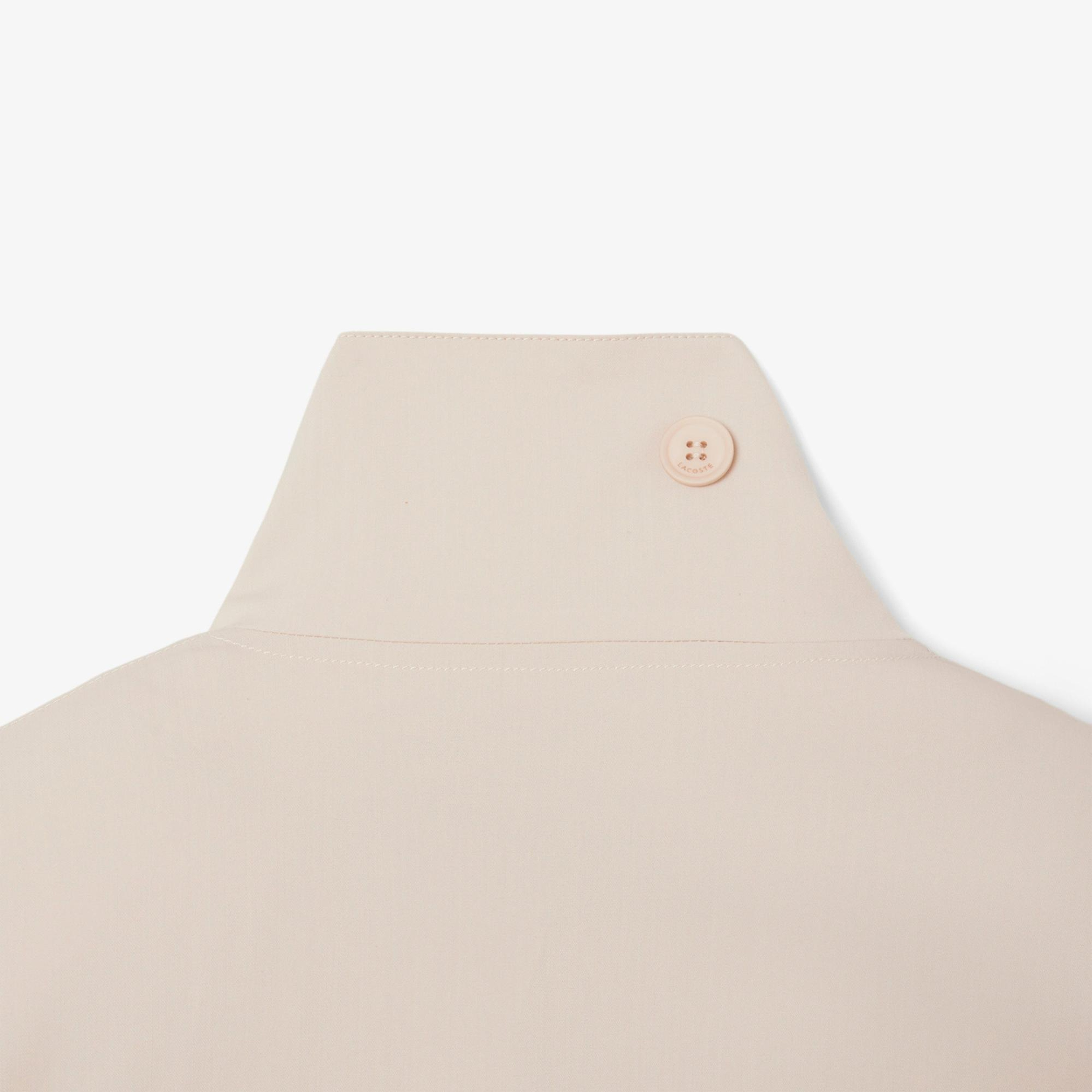 Lacoste Runway Kadın Dik Yaka Kahverengi Ceket