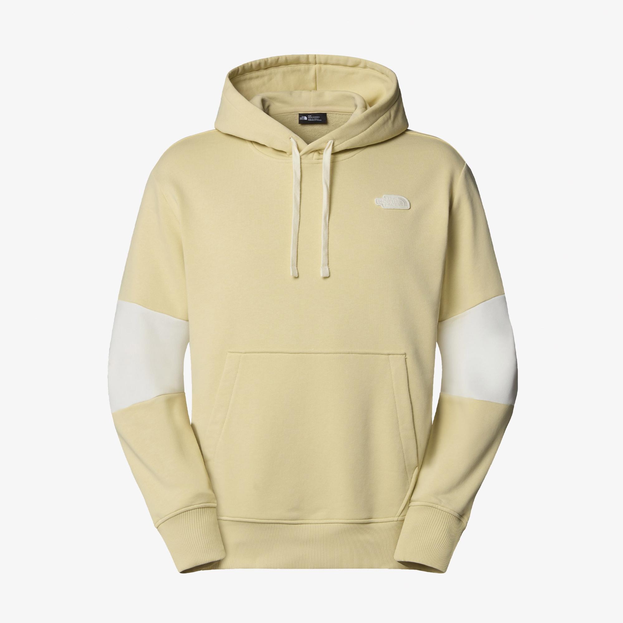 The North Face Terry Relaxed Erkek Krem Sweatshirt