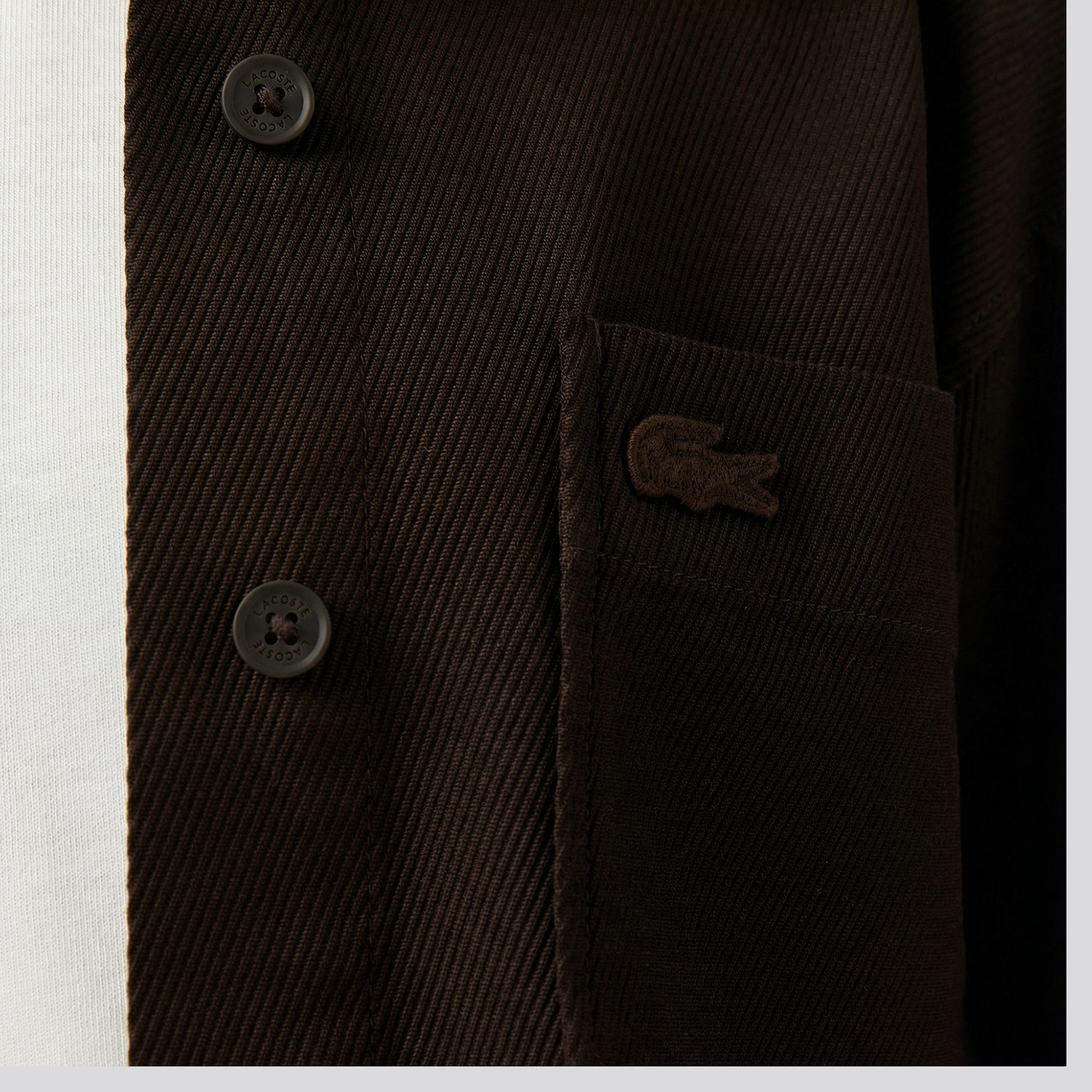 Lacoste Kadın Kahverengi Gömlek