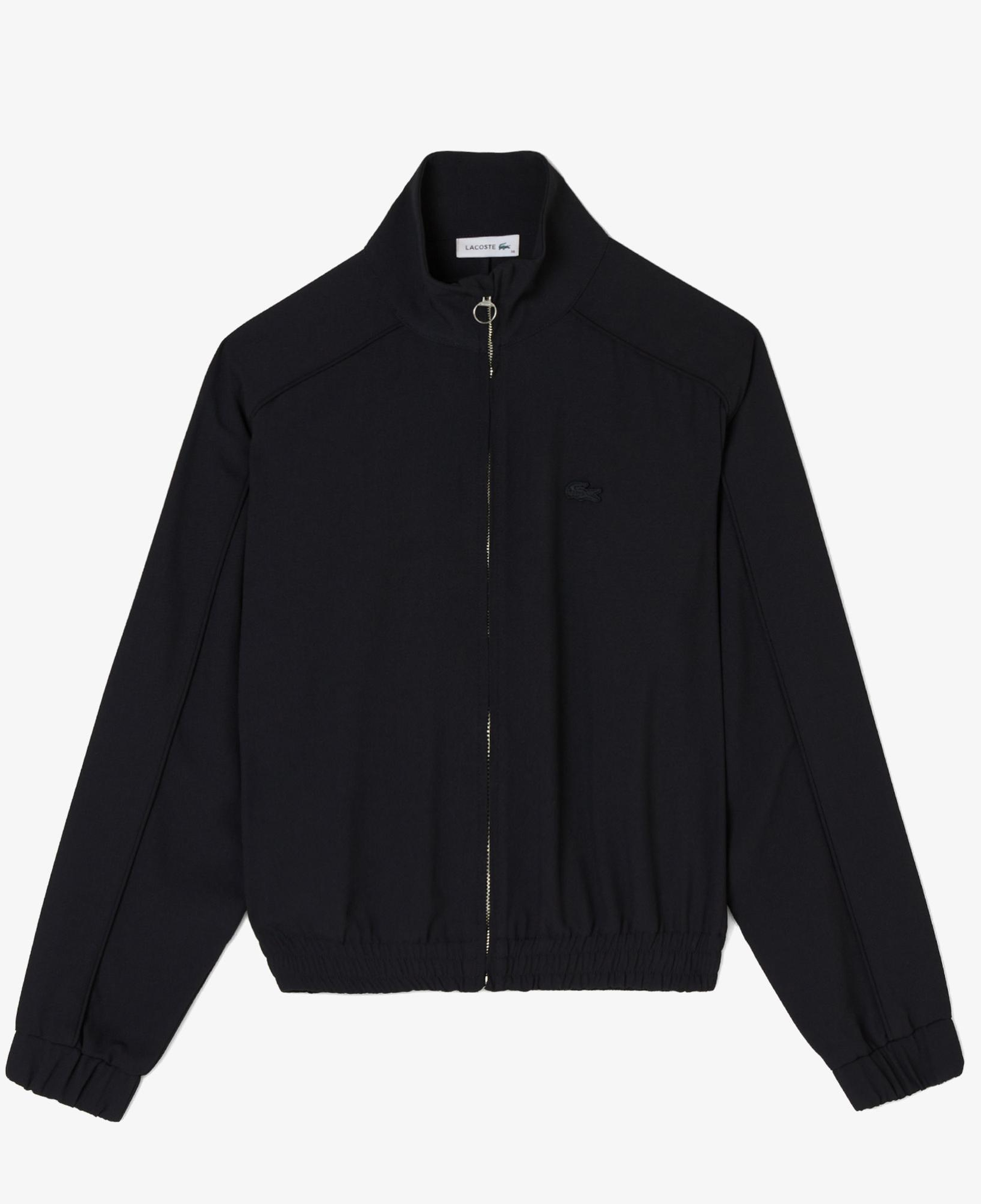 Lacoste Kadın Fermuarlı Siyah Ceket