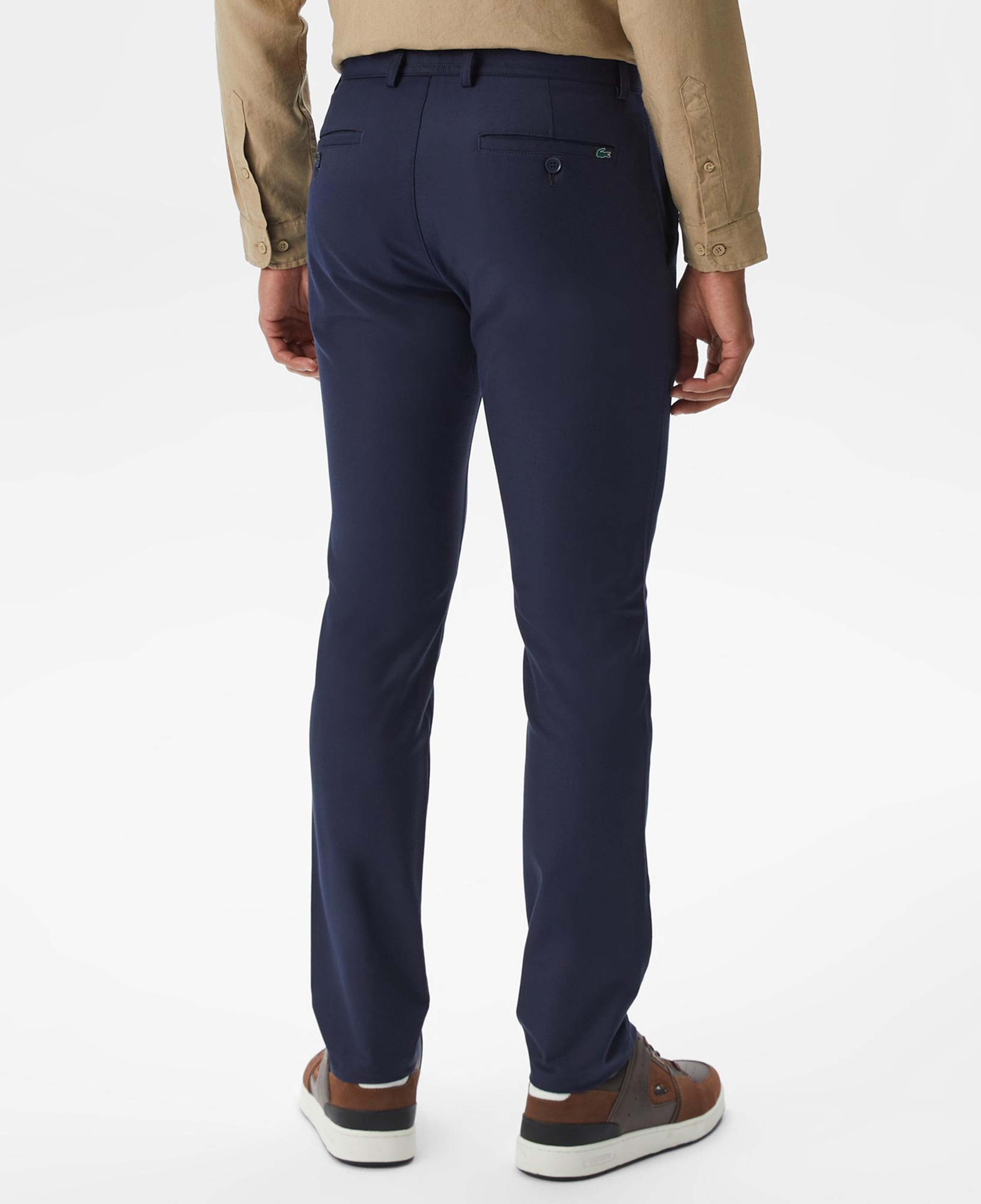 Lacoste Erkek Slim Fit Chino Lacivert Pantolon