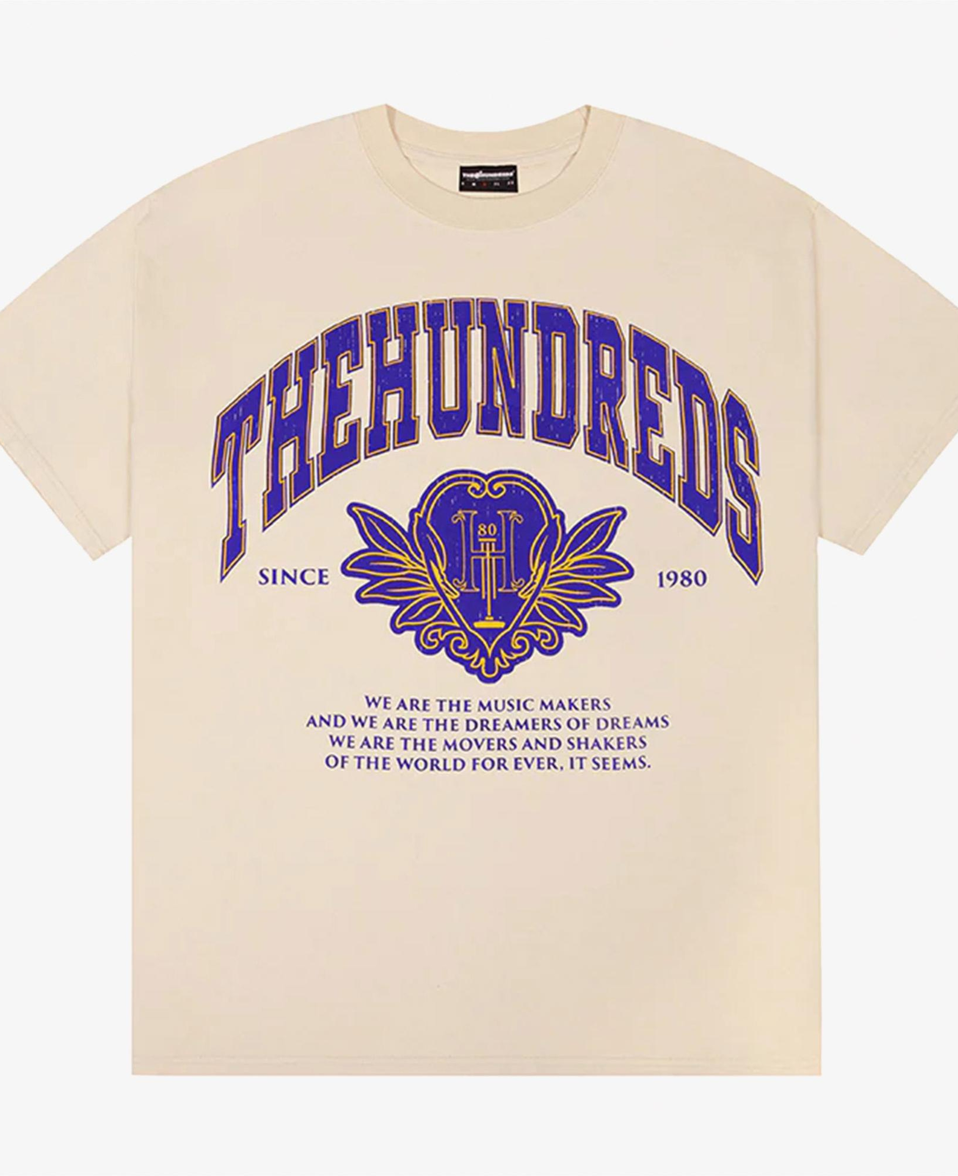 The Hundreds Alumnus Erkek Beyaz T-Shirt