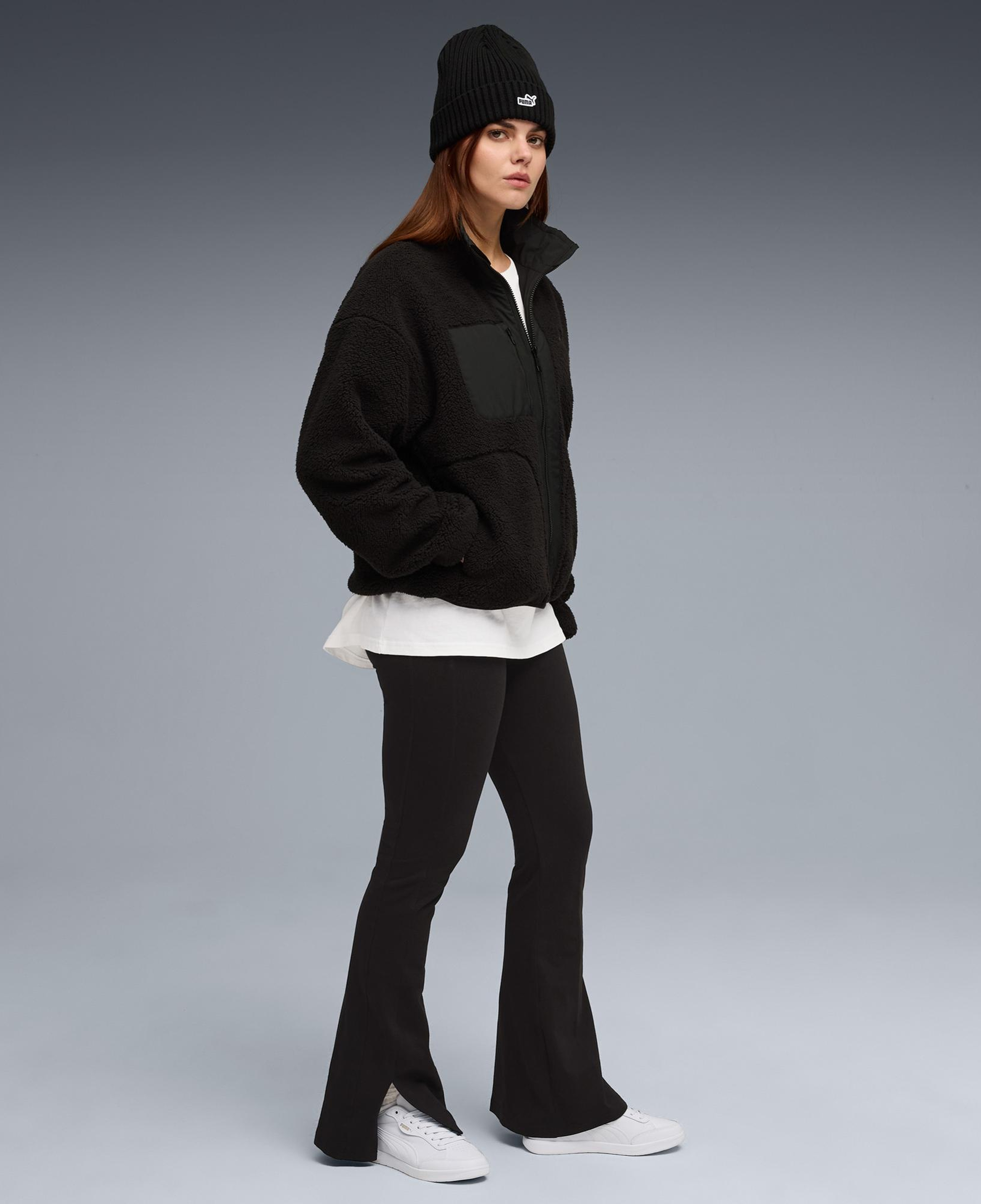 Puma Reversible Kadın Siyah Ceket