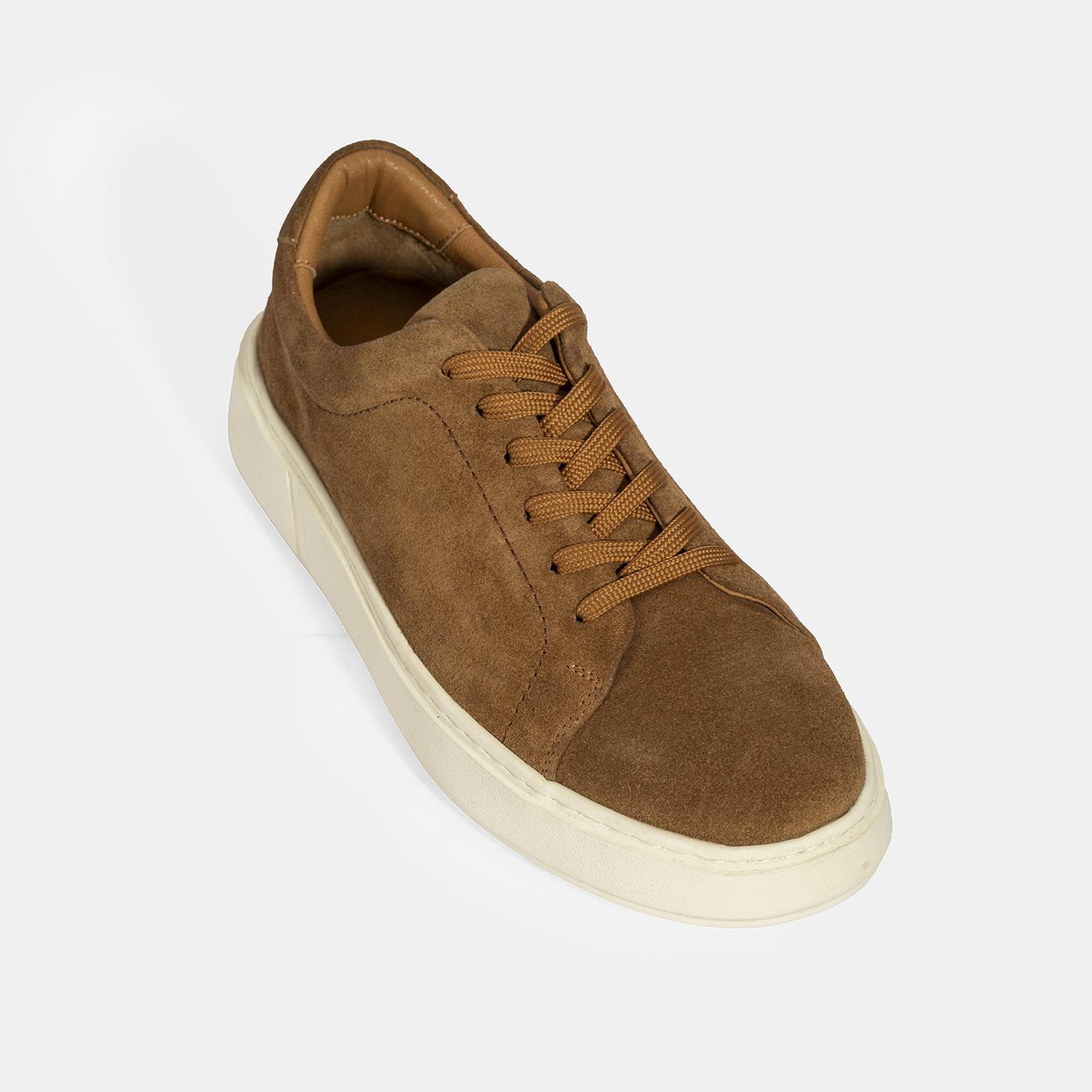 Erkek Taba Bağcıklı Süet Spor Ayakkabı