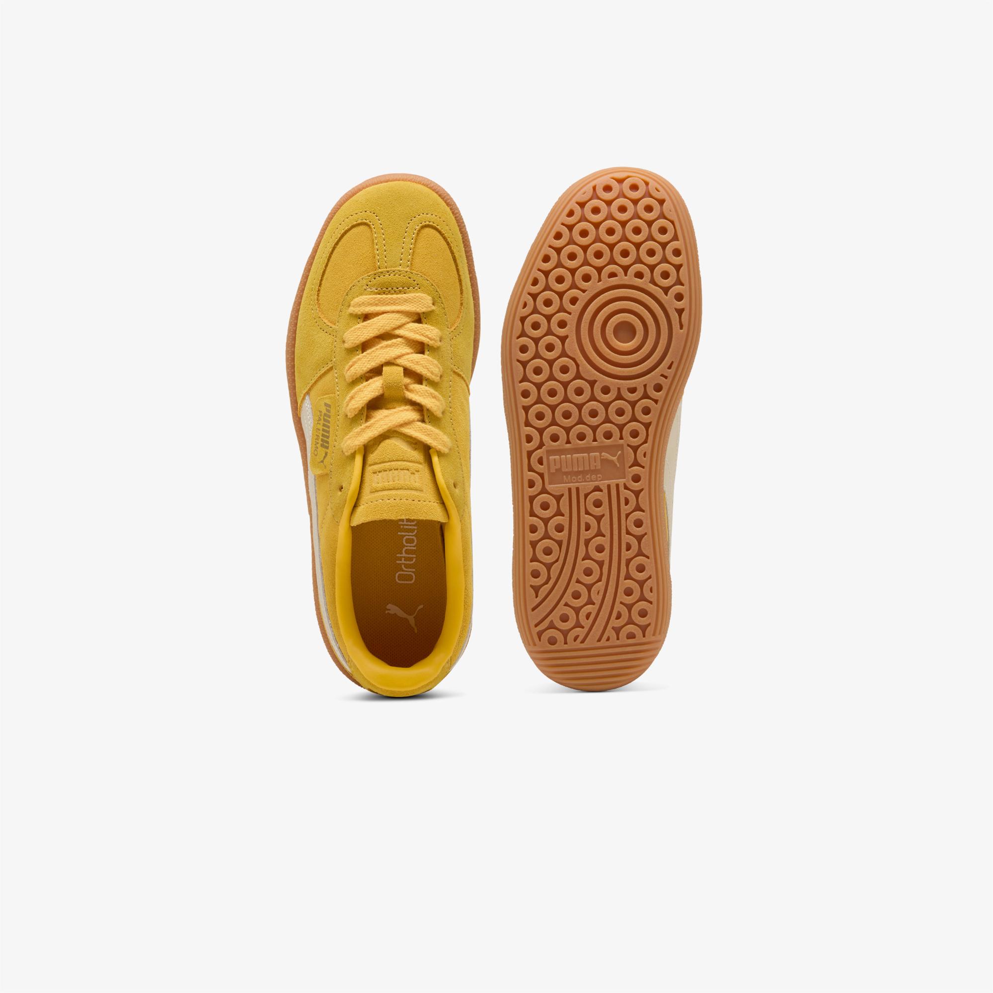 Puma Palermo Unisex Sarı Spor Ayakkabı