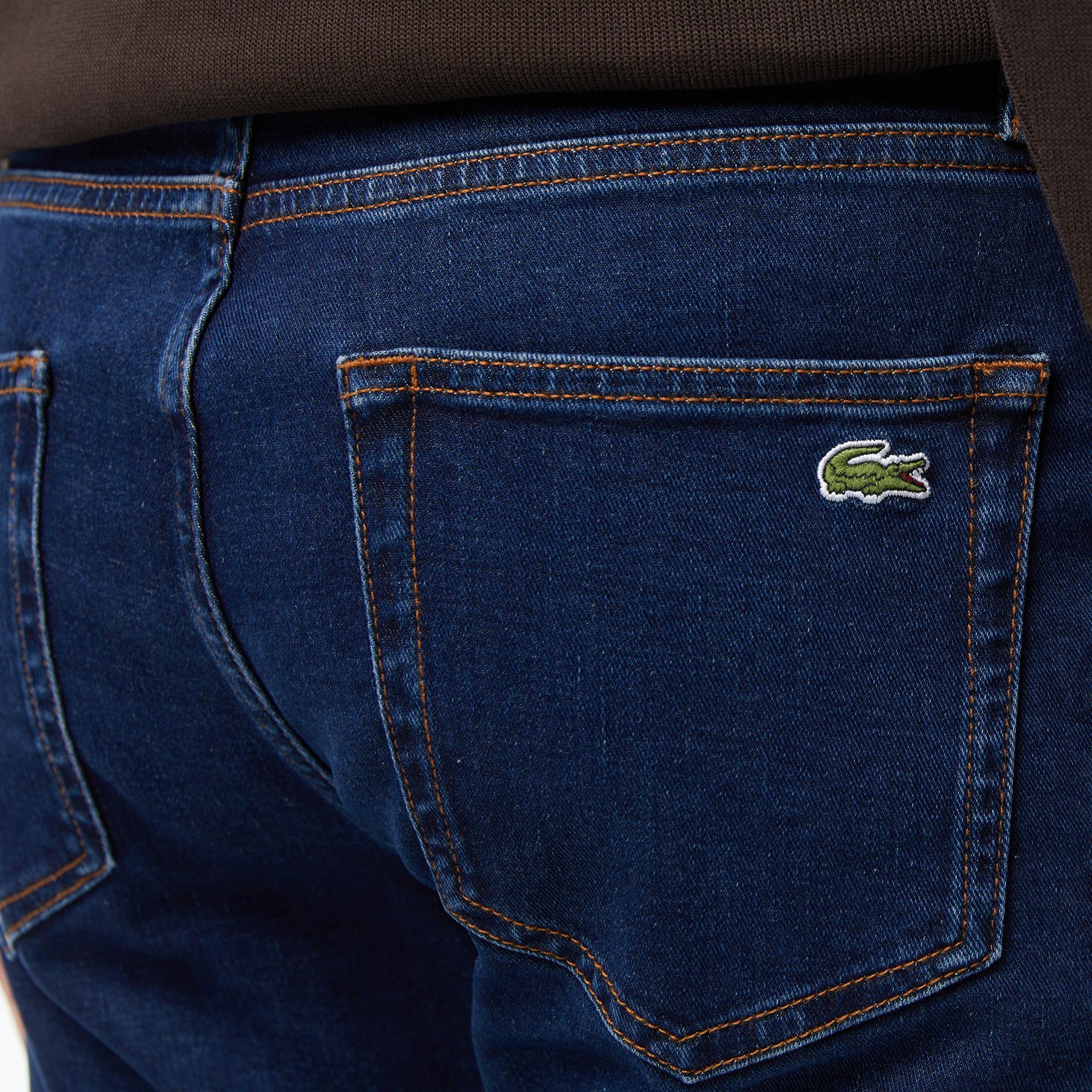 Lacoste Erkek Regular Fit Lacivert Jean Pantolon
