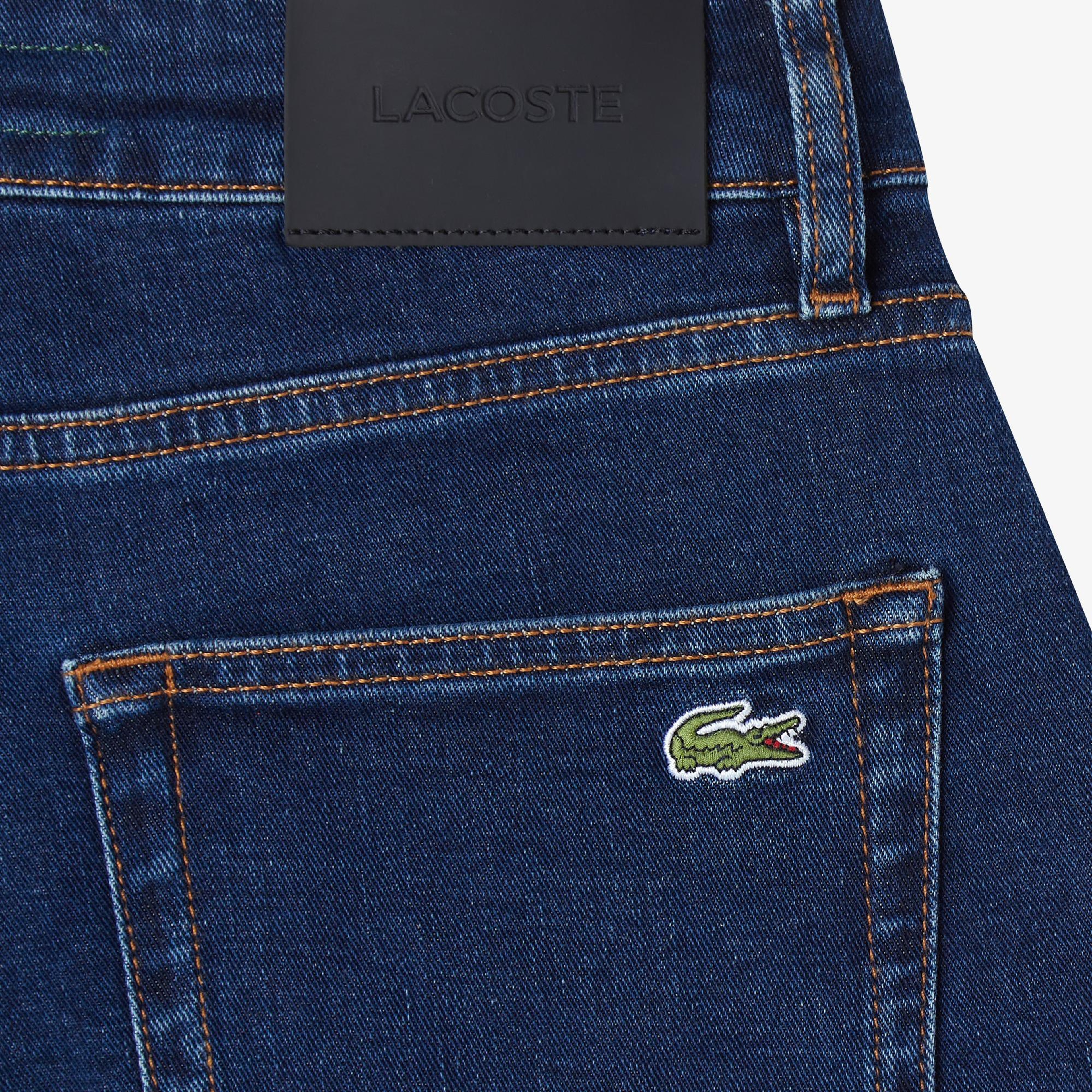 Lacoste Erkek Regular Fit Lacivert Jean Pantolon