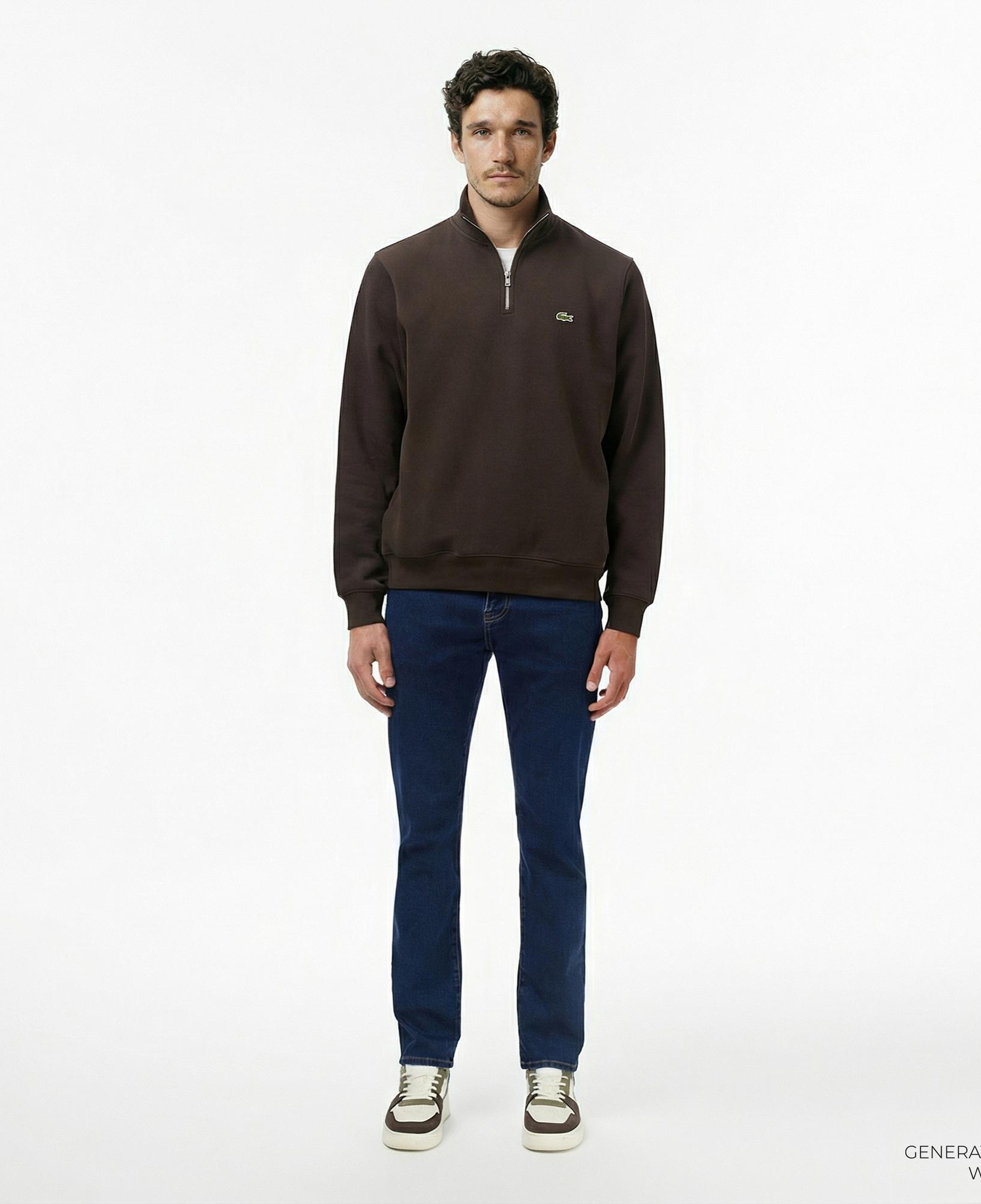 Lacoste Erkek Regular Fit Lacivert Jean Pantolon