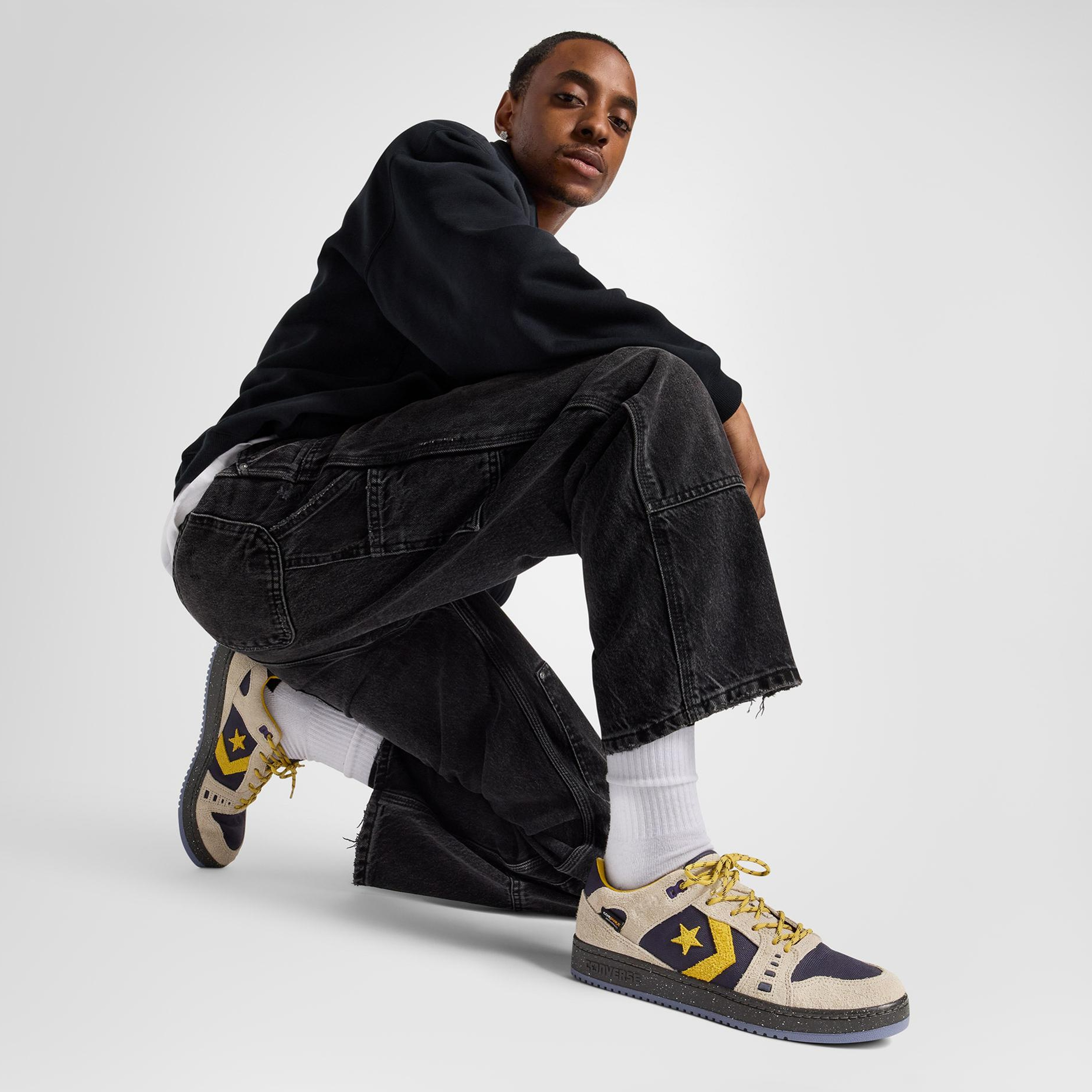 Converse AS-1 Pro Unisex Krem Süet & Cordura Sneaker